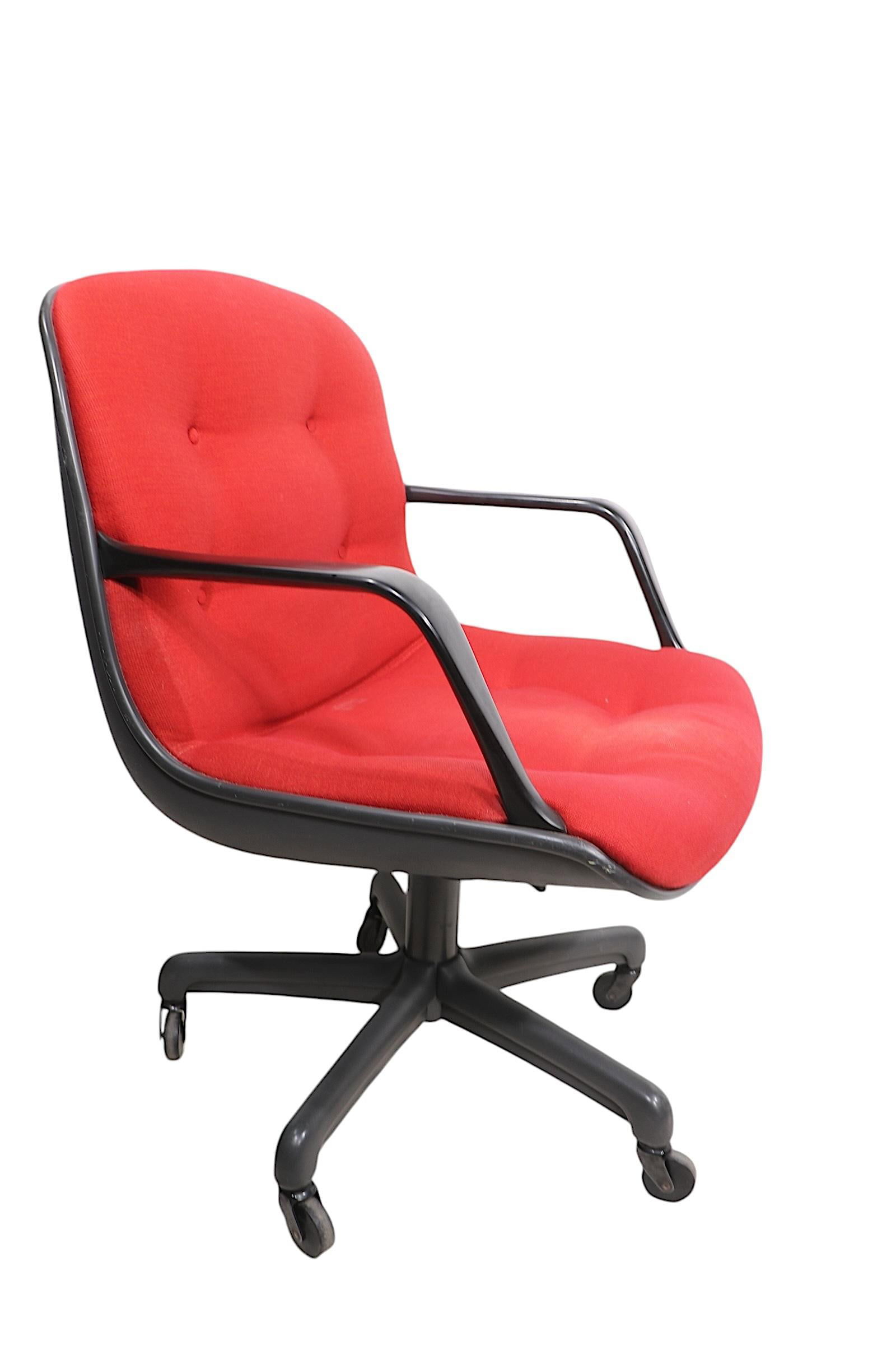 1970s Post Modern Steelcase Swivel Tilt Office Chair - 5