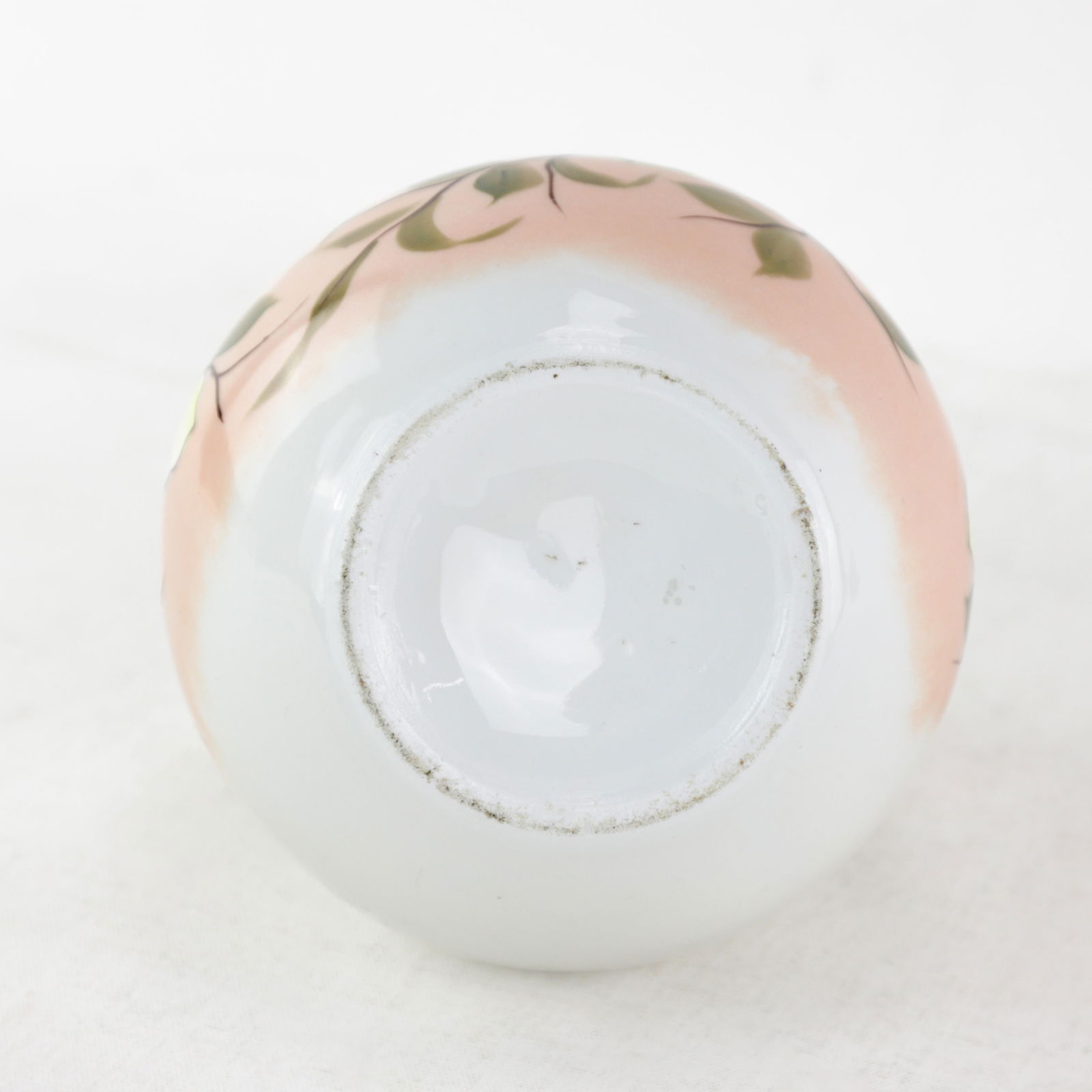 Vintage Hand-Painted Floral Porcelain Pitcher With Bold Yellow Blossoms - 6