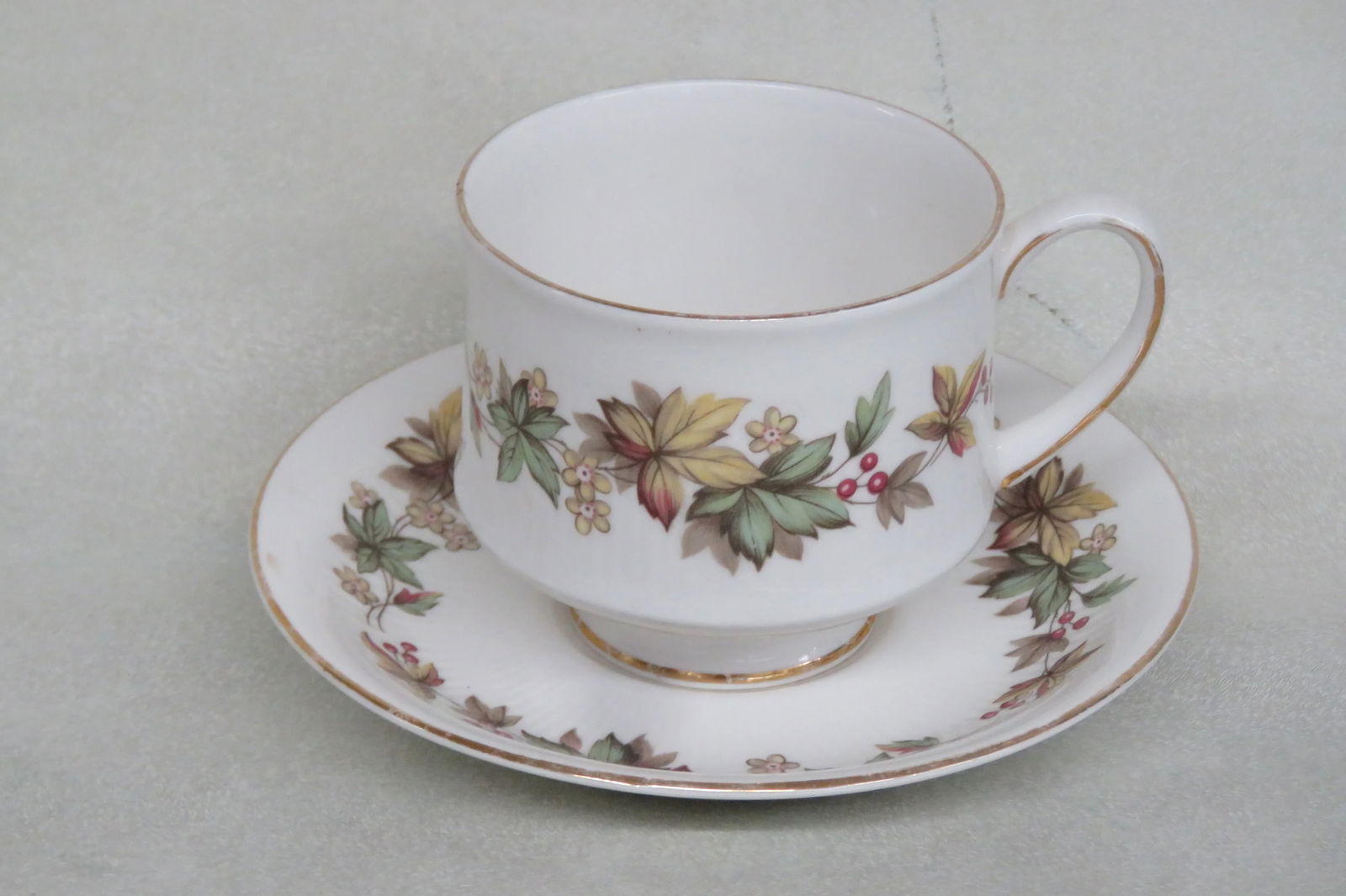 Royal Standard Lyndale England Tea Cup Saucer and 3 Dessert Plates - 6