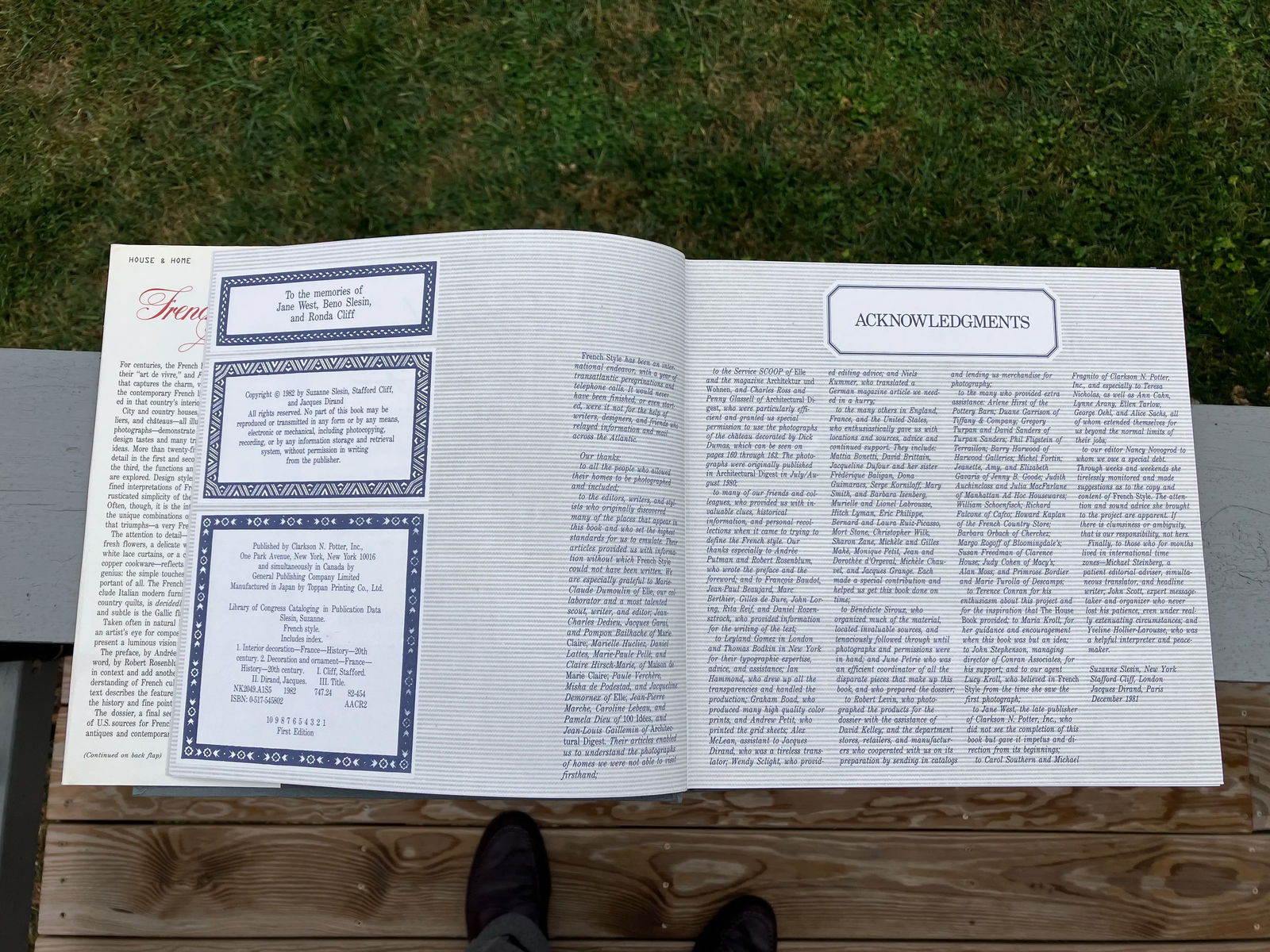 1982 French Style - City & Country Houses Book, First Edition - 6