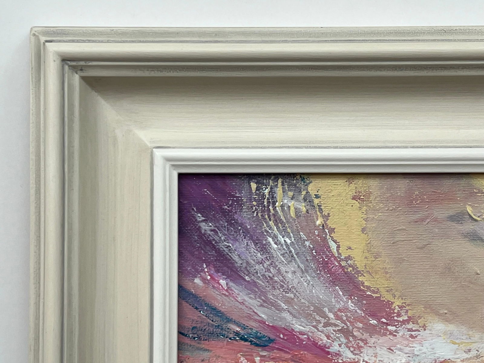 Radiant Dawn - Vibrant Abstract Sea Landscape Painting - Unique Original Art by British Contemporary - 7