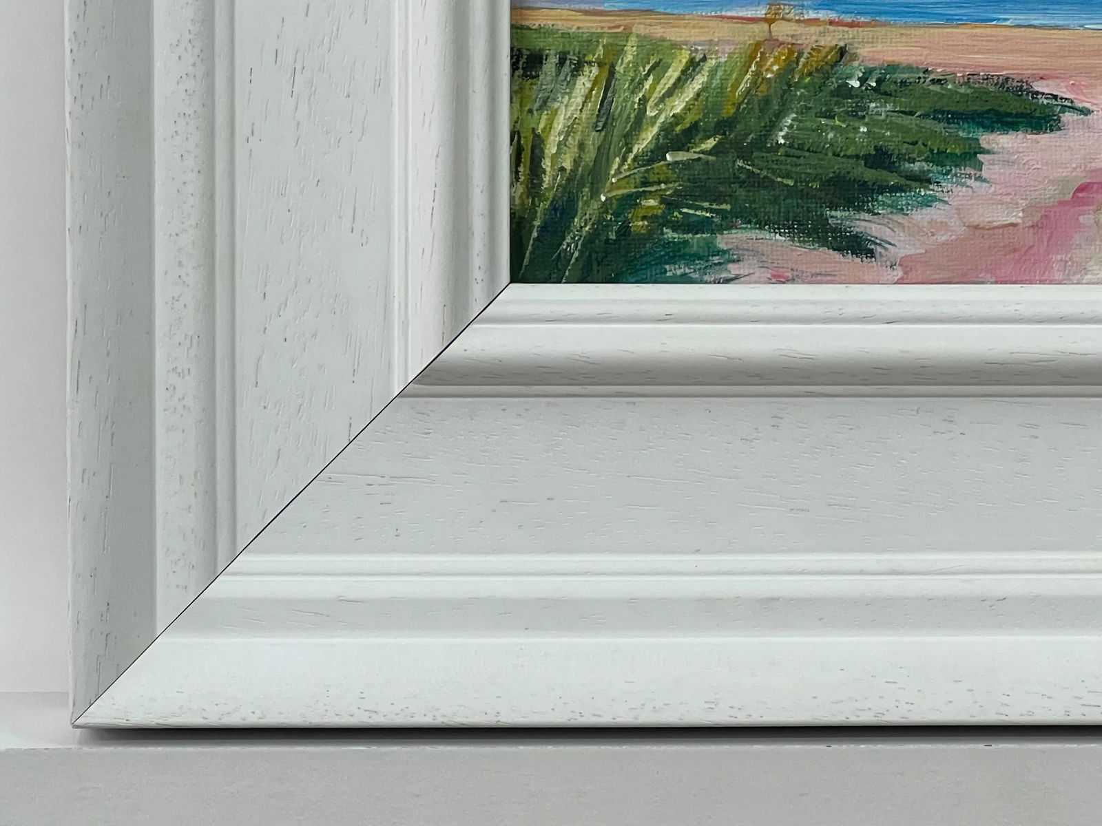 Miniature Beach Landscape of East Coast of Scottish Highlands by British Artist, 2022 - 7