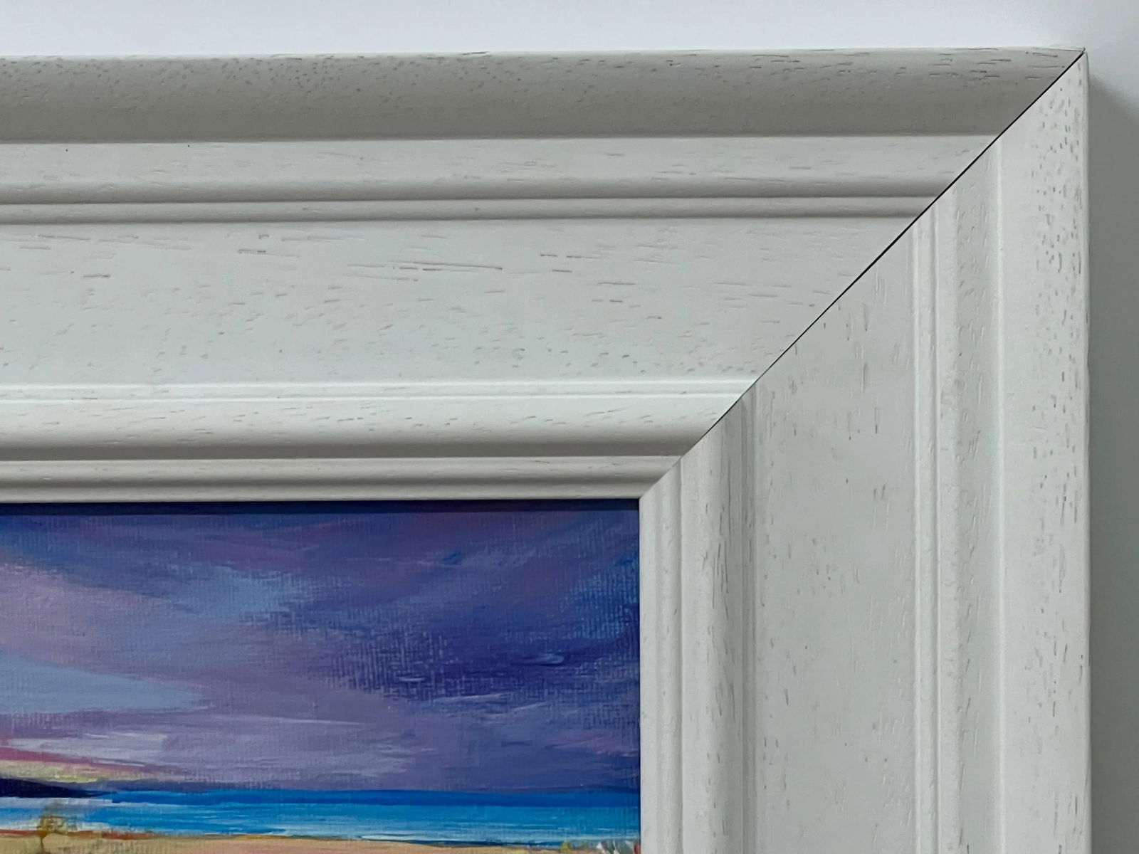 Miniature Beach Landscape of East Coast of Scottish Highlands by British Artist, 2022 - 9