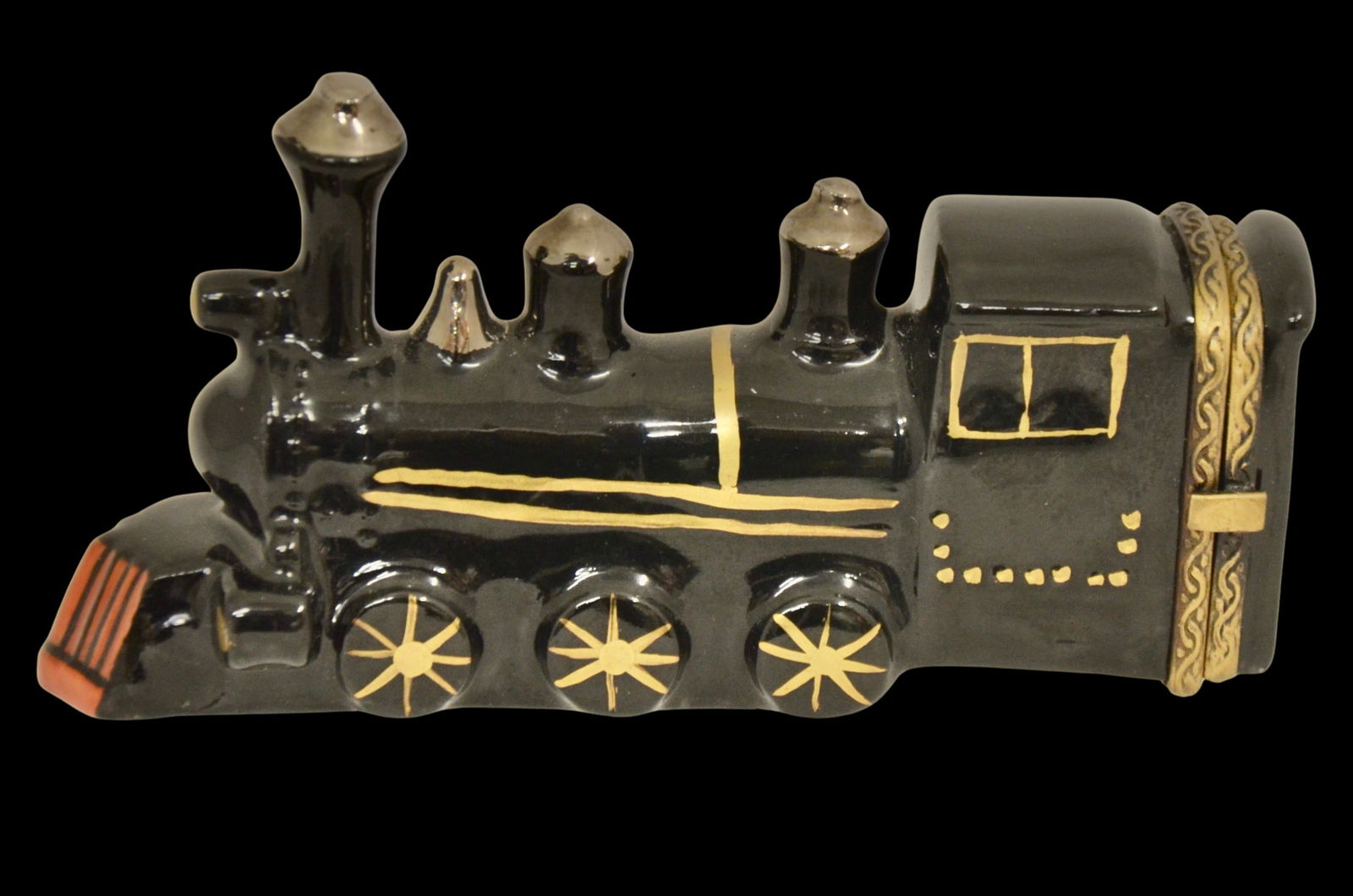 Limoges Train Engine Accent Box - 3