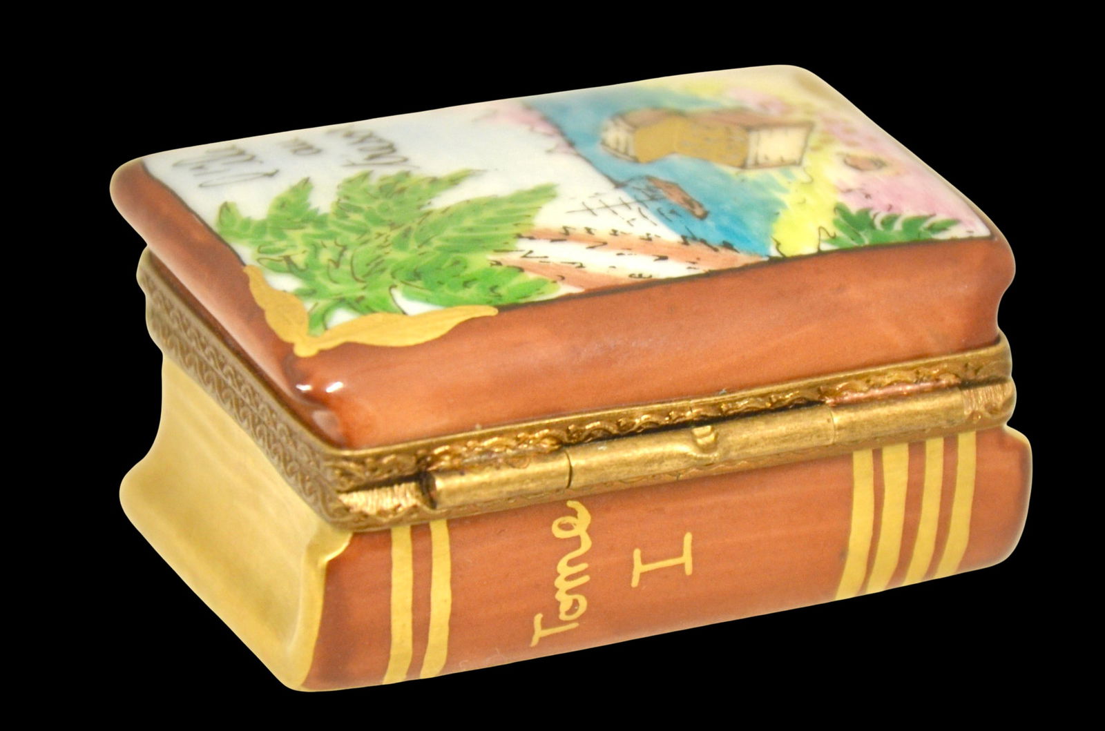 Limoges Treasure Island Book Accent Box - 5