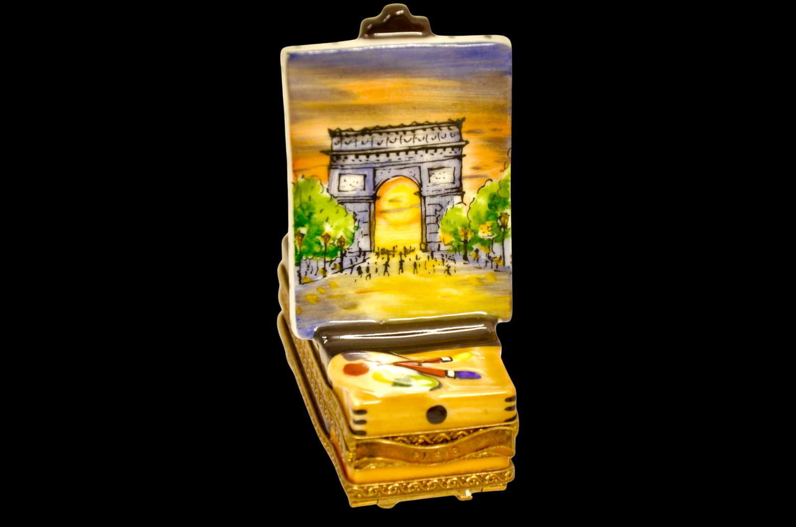 Limoges Painter's Easel Accent Box - 6