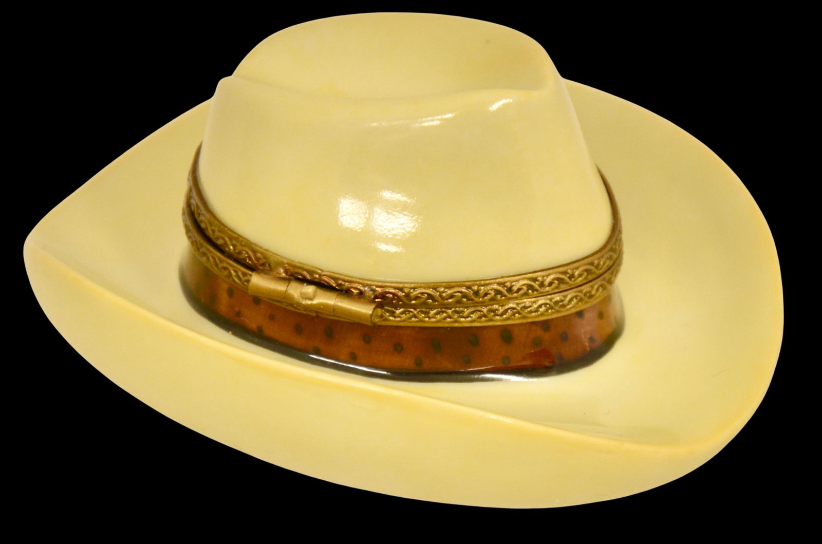 Limoges Stetson Hat Accent Box - 3