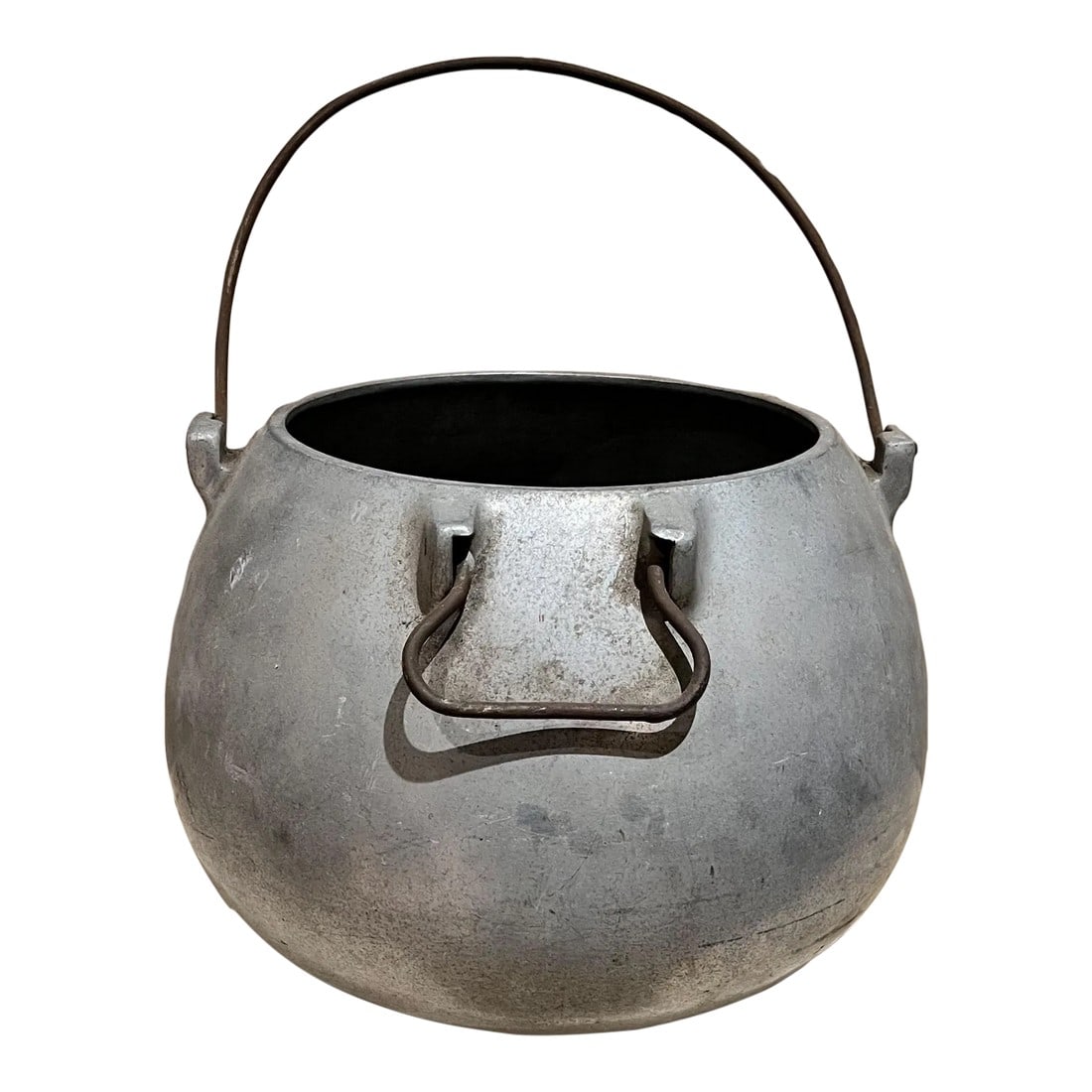 Antique Cooking Pot Cauldron Kettle Wolverine Cast Aluminum Mid-Century (1 of 11)