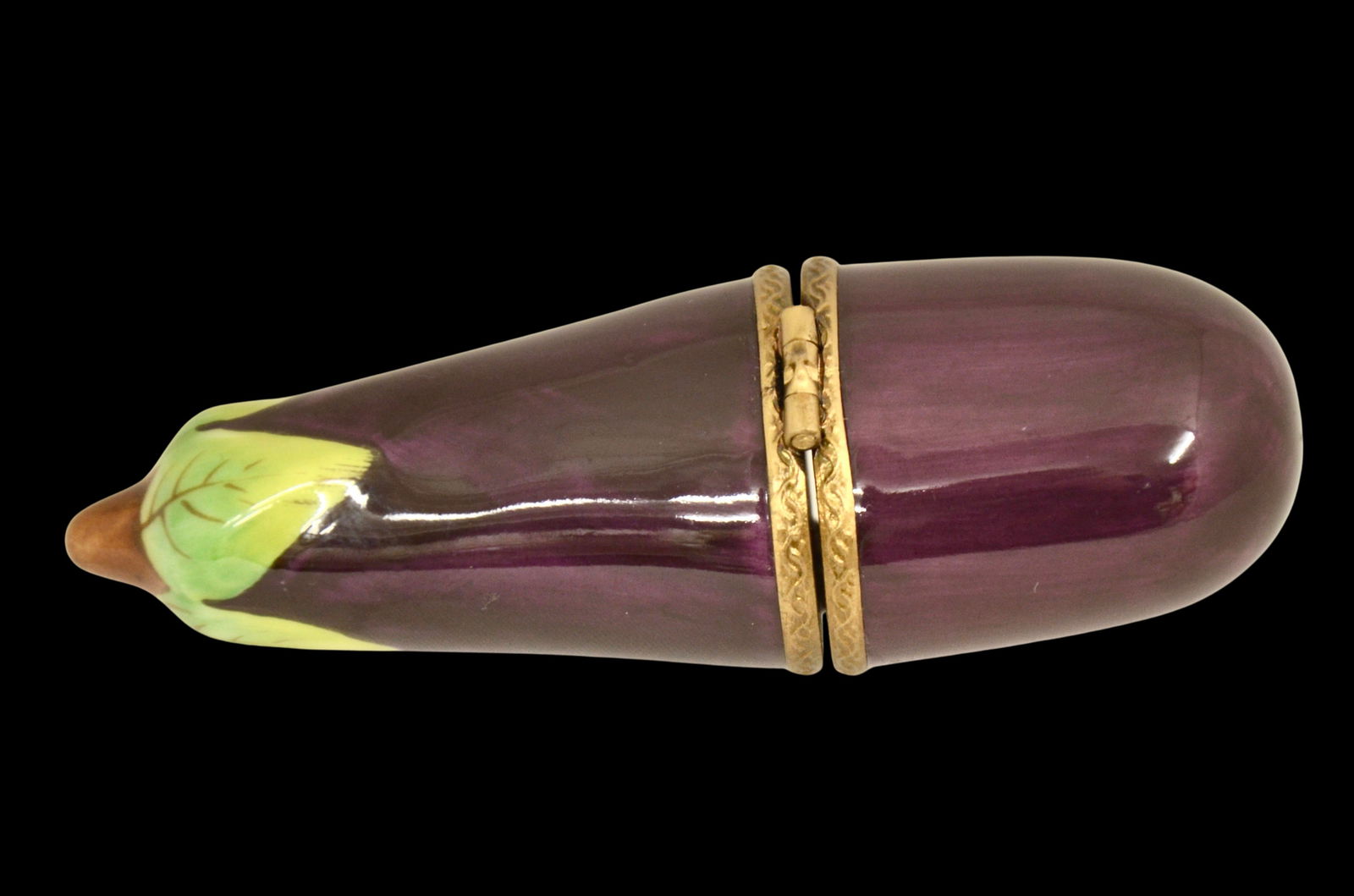 Limoges Purple Eggplant Accent Box - 3