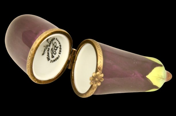 Limoges Purple Eggplant Accent Box - 4