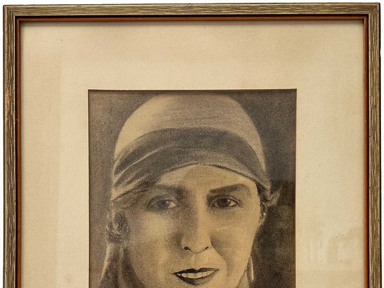 Vintage Woman Portrait Sketch, 1937 Portraiture - 6