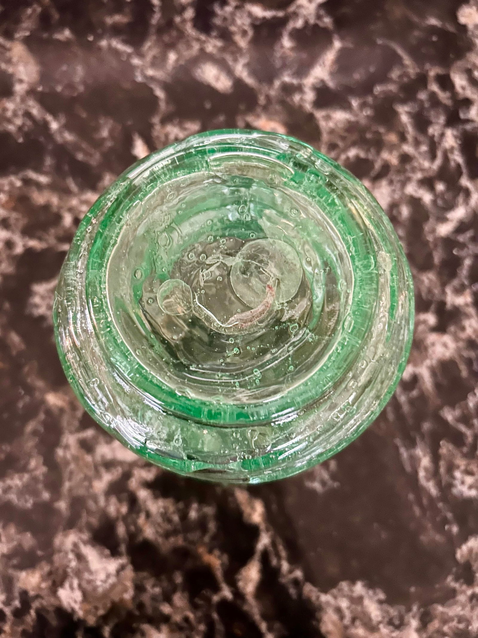 Vintage Consolidated Catalonian Emerald Green Uranium Uv Glow Vase - 7