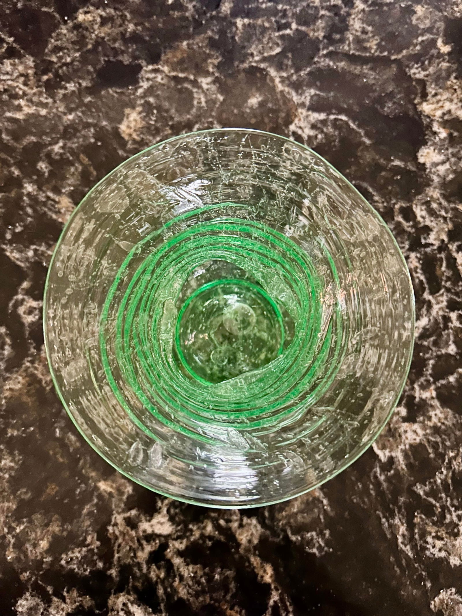 Vintage Consolidated Catalonian Emerald Green Uranium Uv Glow Vase - 8