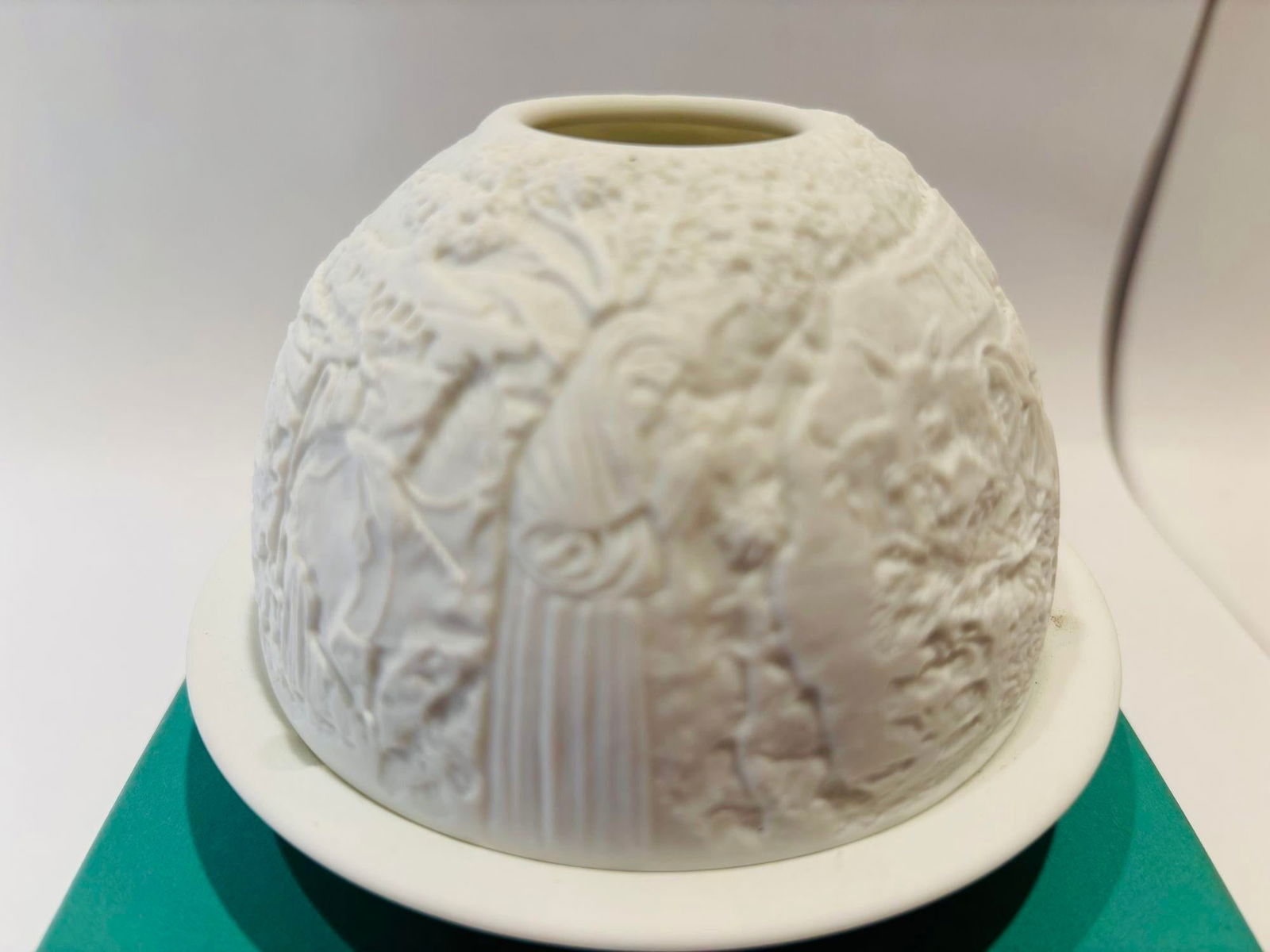 Bernardaud Lithophane Candle Votive by Bernardaud - 2