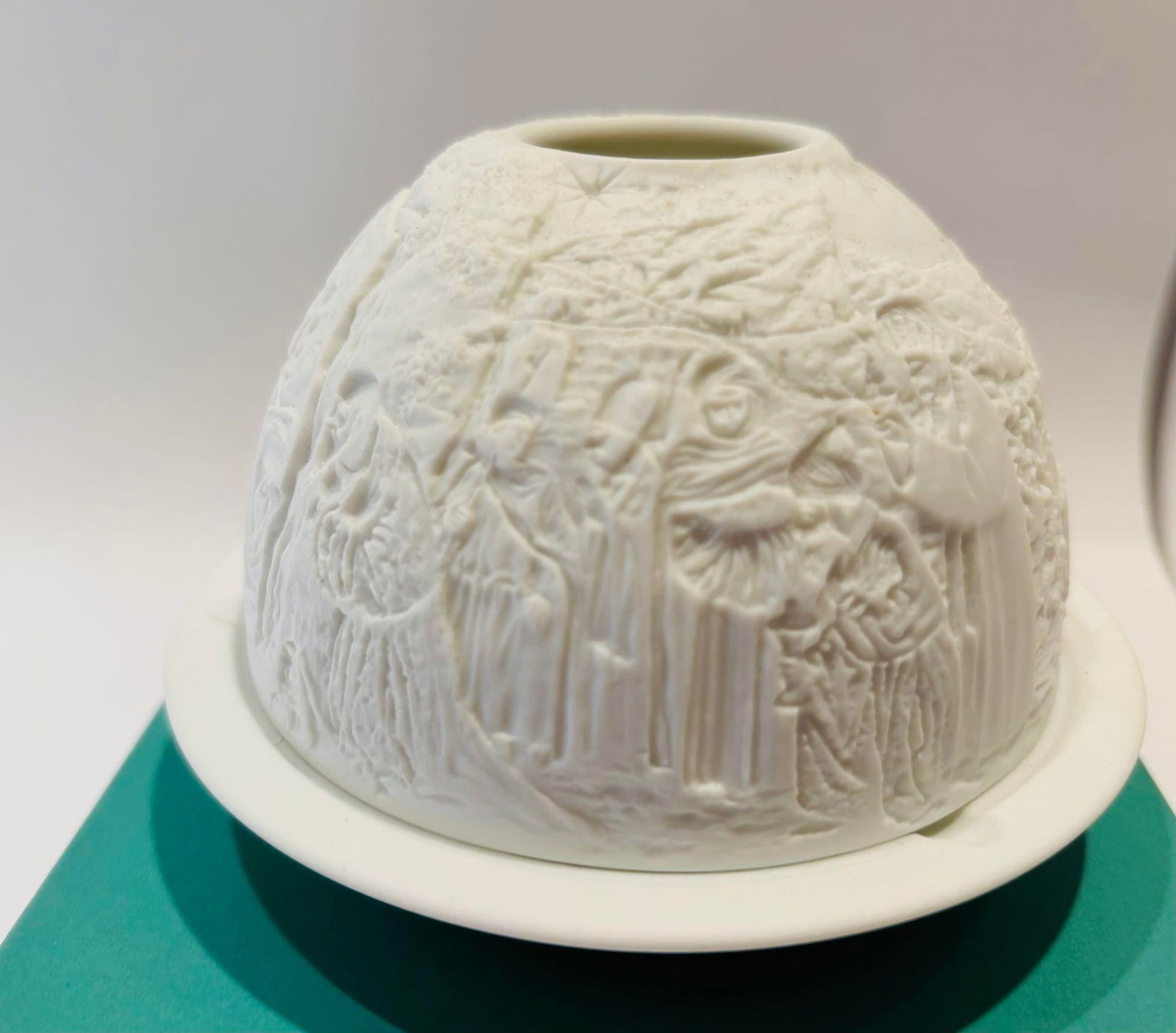 Bernardaud Lithophane Candle Votive by Bernardaud - 6