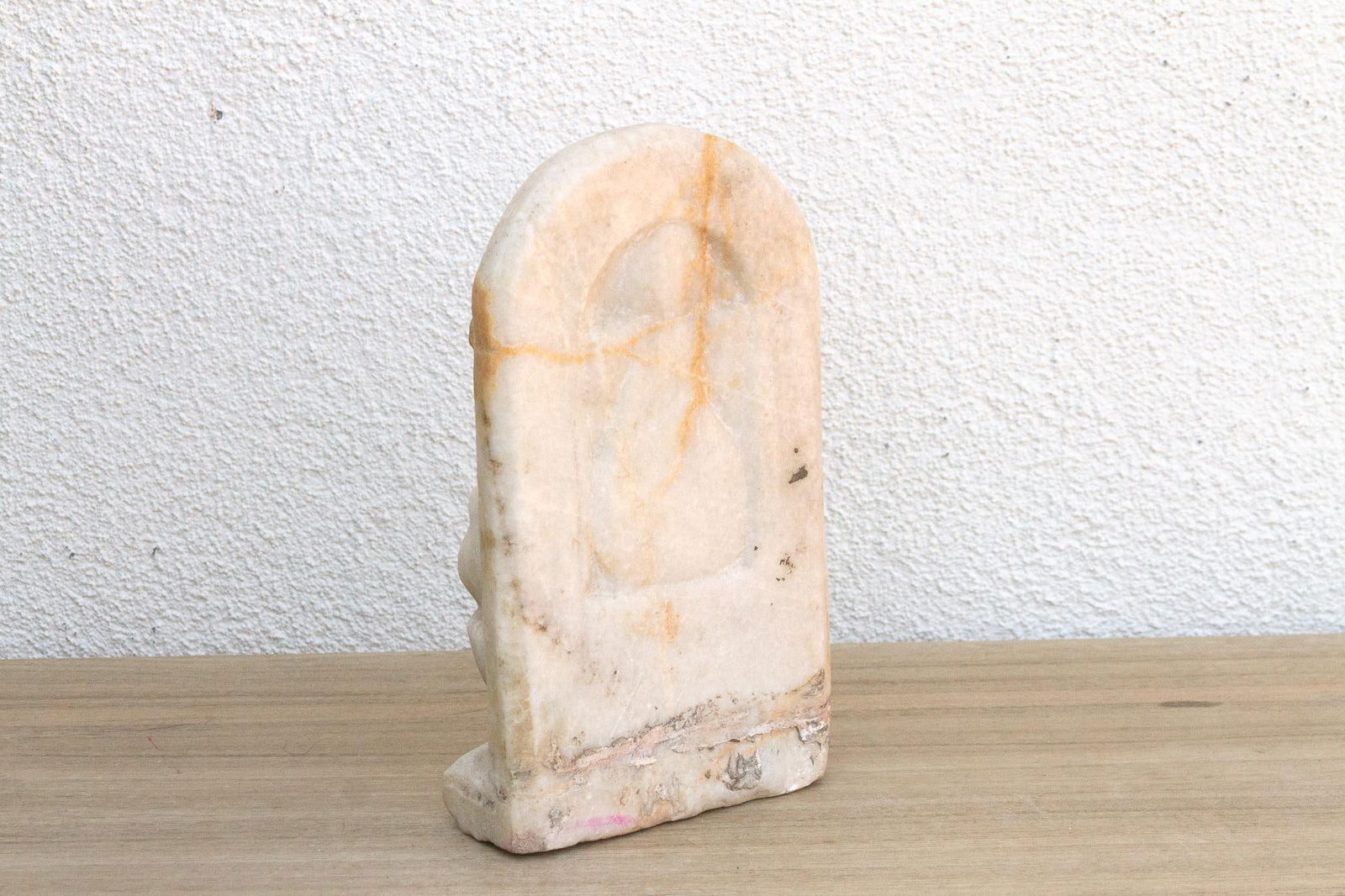 Antique White Marble Indian Deity Sculpture - 5