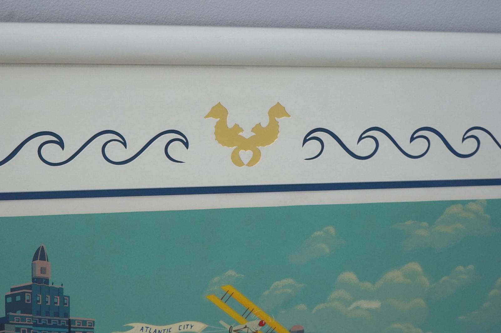 1980s Melanie Taylor Kent Atlantic City Boardwalk Serigraph Print - 6