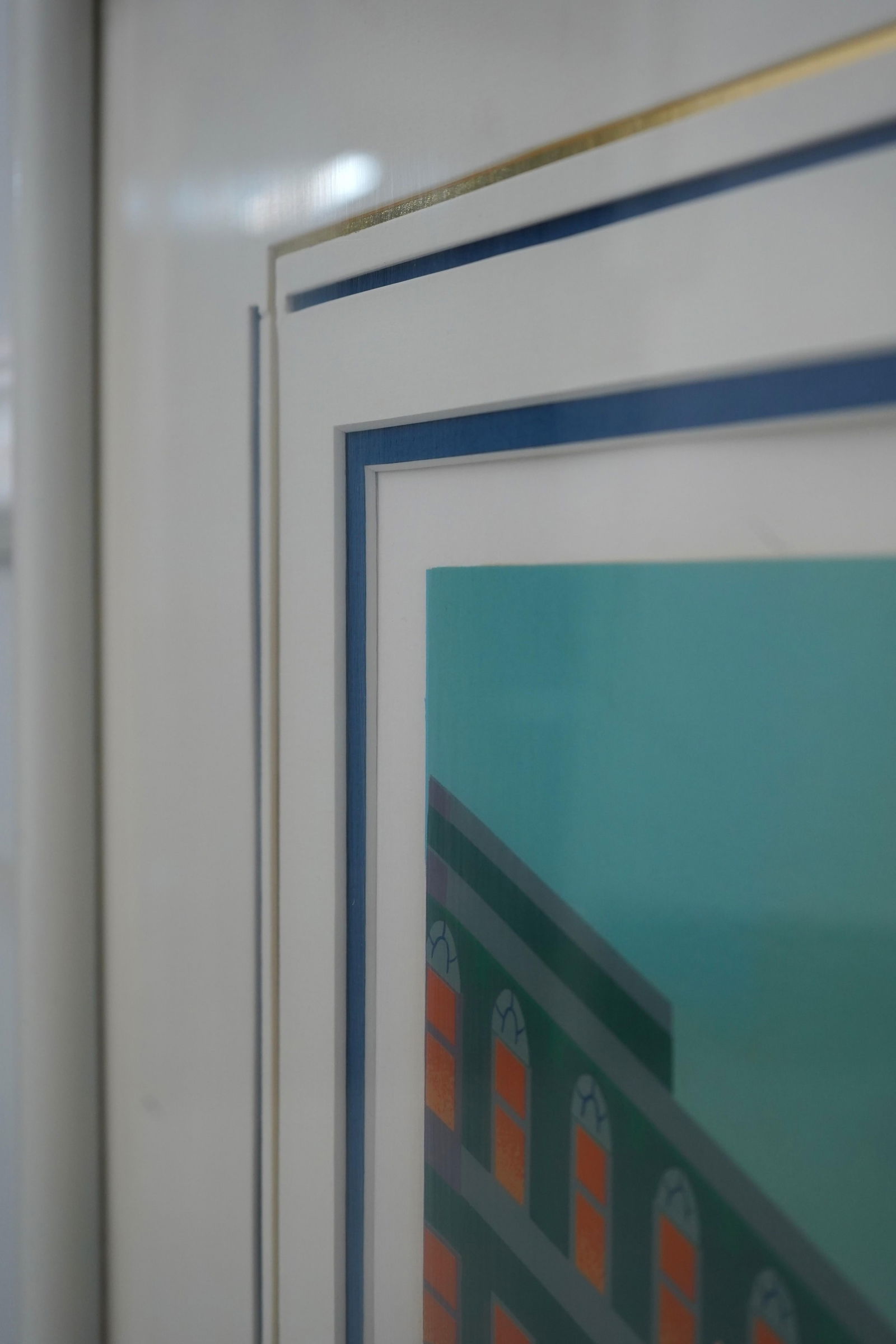 1980s Melanie Taylor Kent Atlantic City Boardwalk Serigraph Print - 8