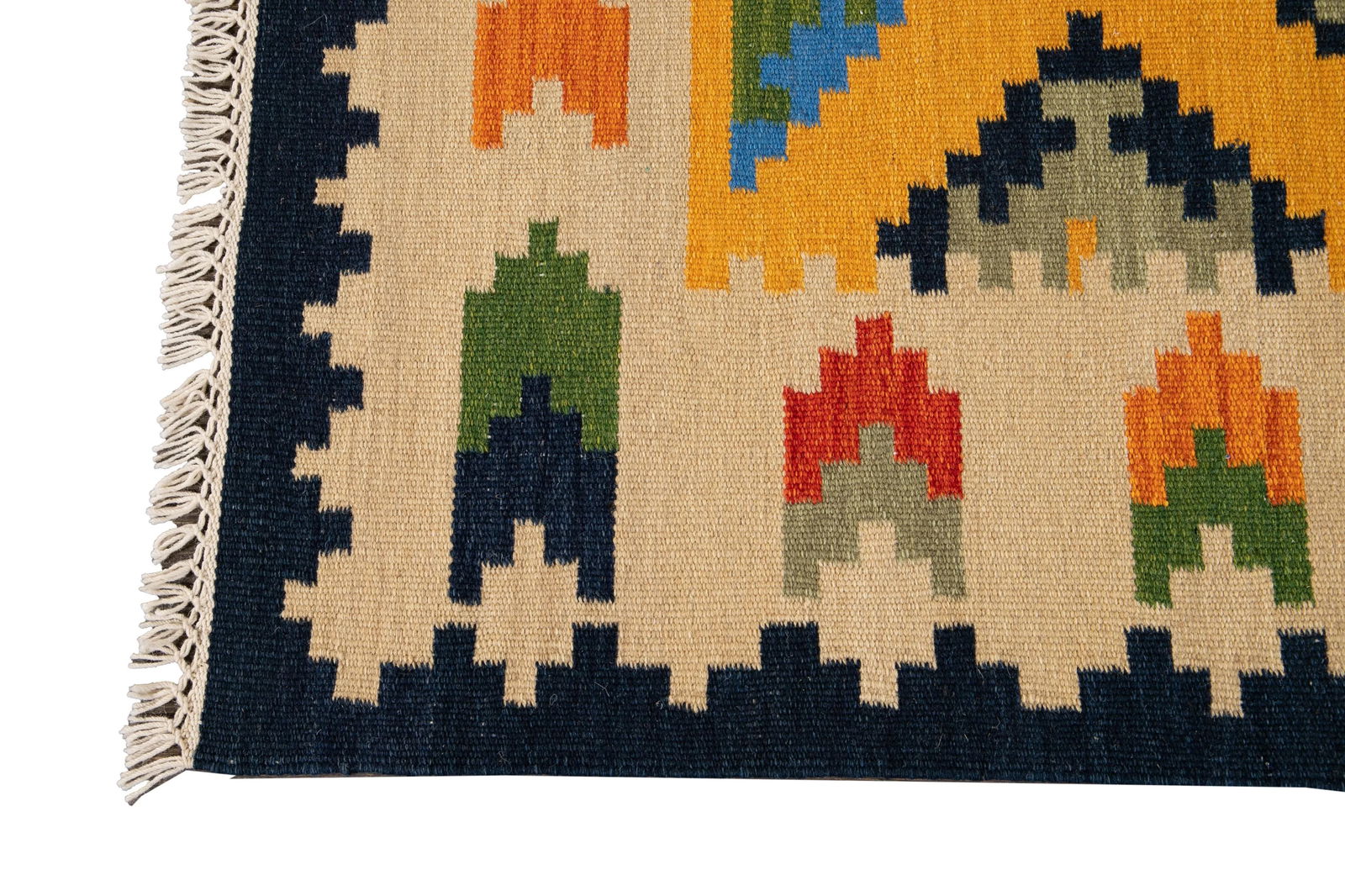 21st Century Modern Kilim Rug 5 '6'' X 8' 1''. - 9