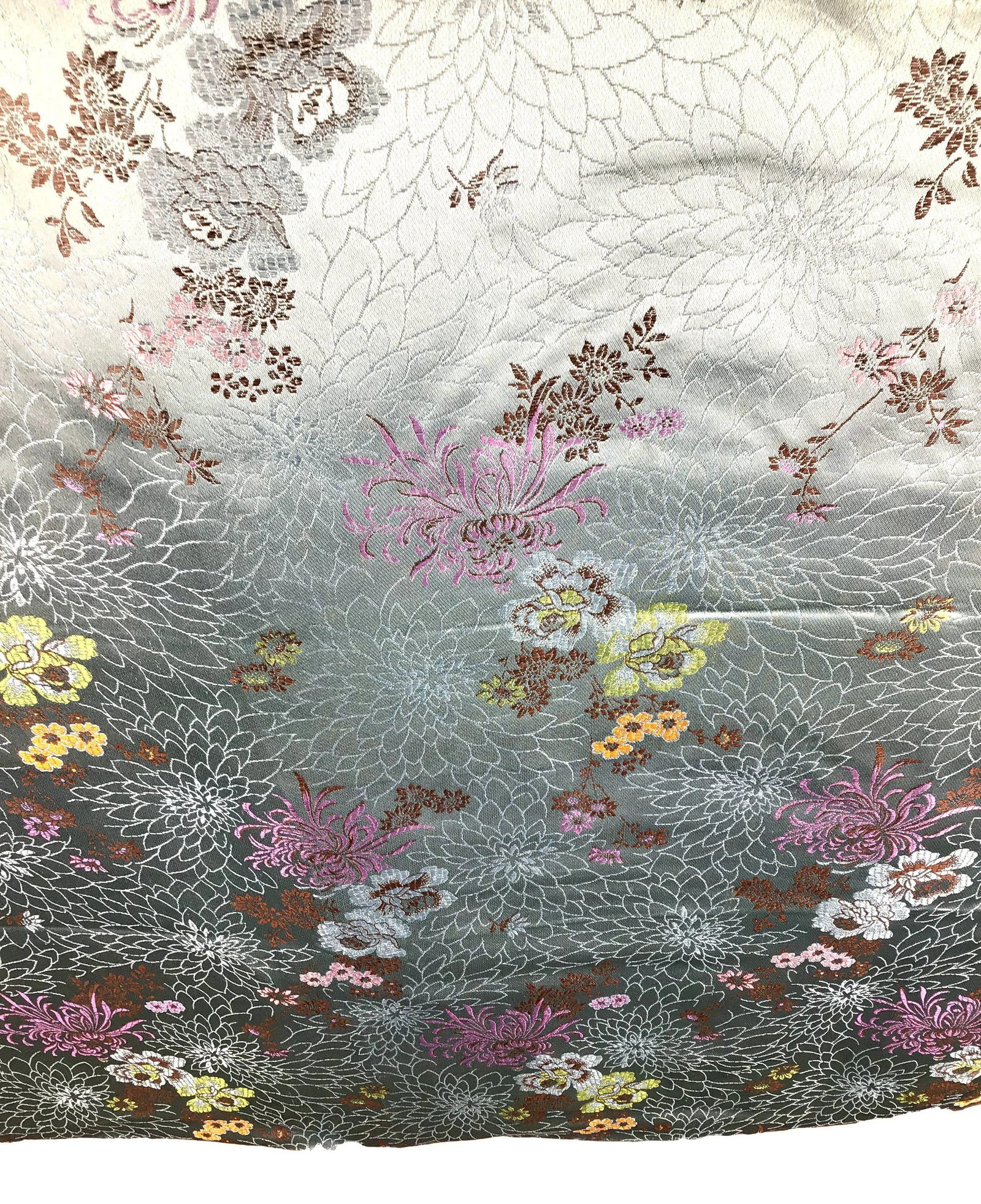 Silk Rayon Double Jacquard Upholstery Fabric - 4