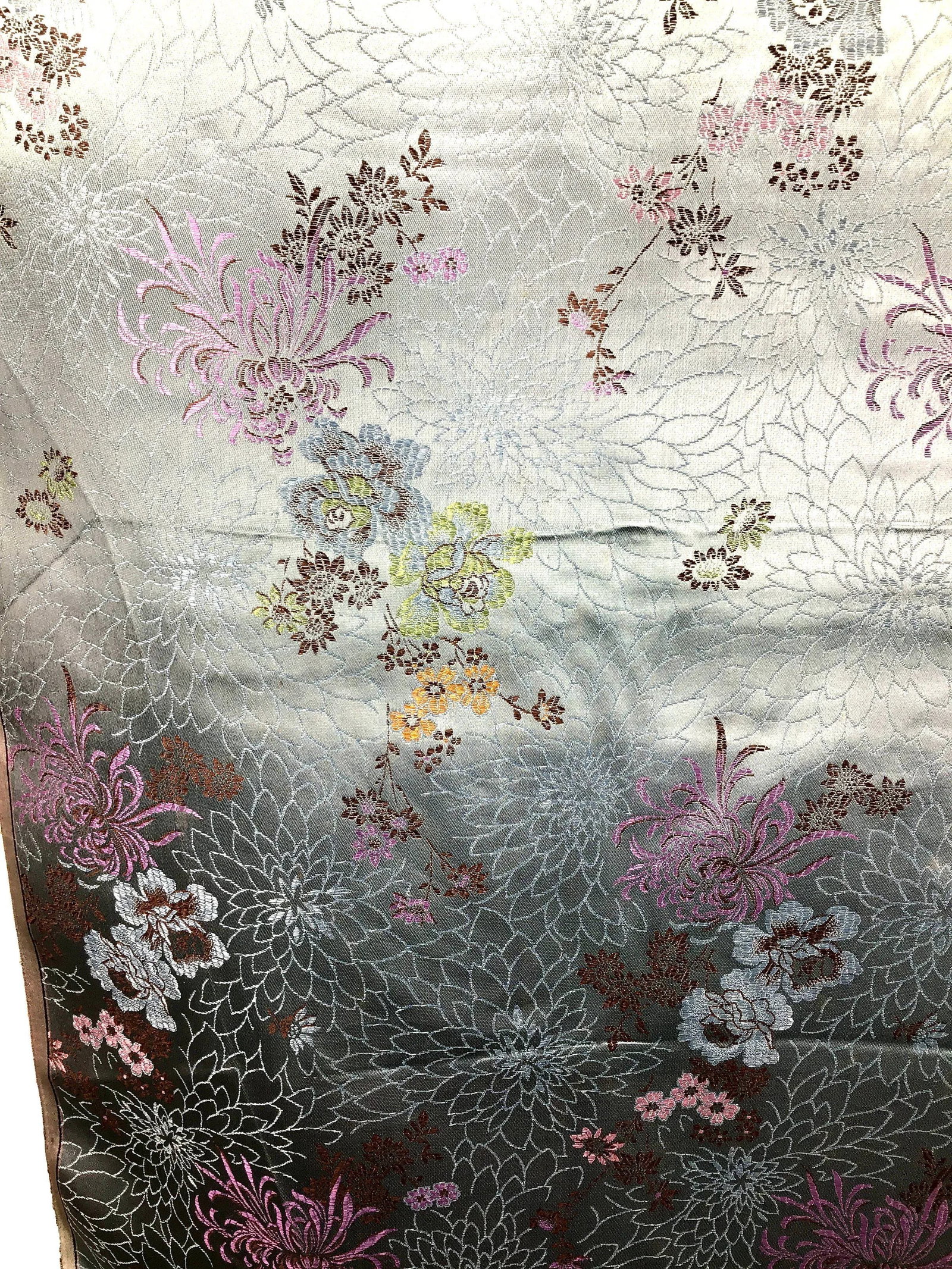 Silk Rayon Double Jacquard Upholstery Fabric - 5