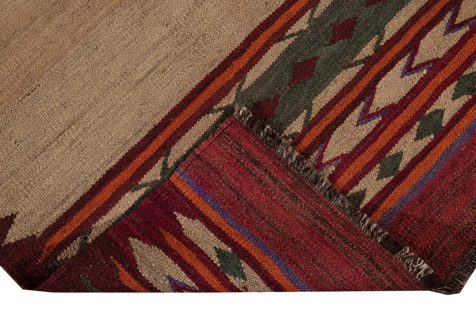 21st Century Contemporary Kilim Runner Rug 3' 2'' X 9' 1''. - 4