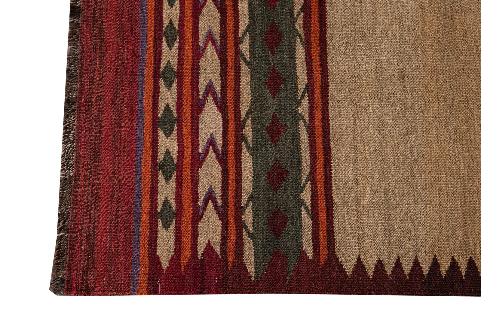 21st Century Contemporary Kilim Runner Rug 3' 2'' X 9' 1''. - 7