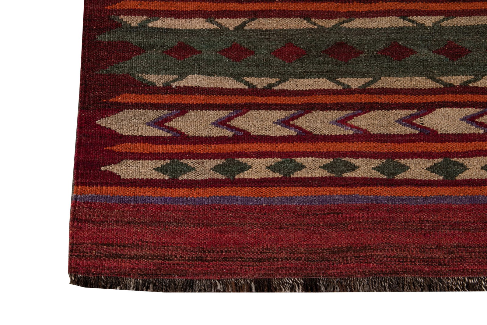 21st Century Contemporary Kilim Runner Rug 3' 2'' X 9' 1''. - 8
