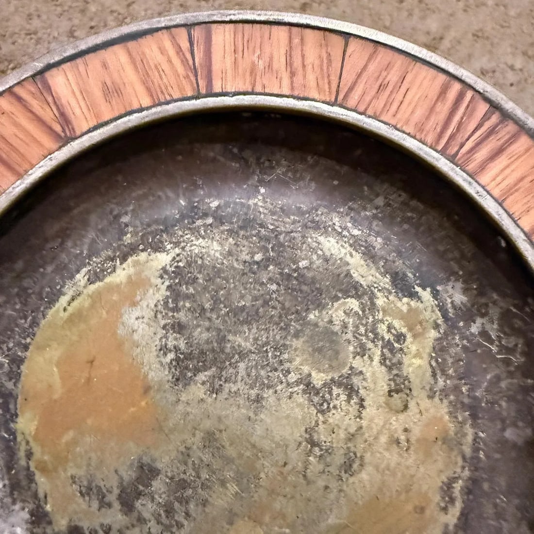 1970s Los Castillo Plate Bronze and Silver Taxco Mexico - 4