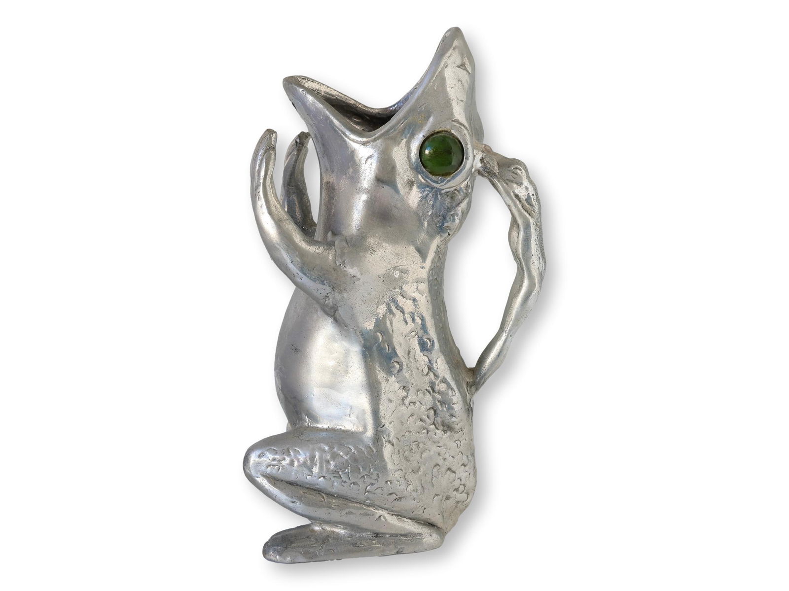 1970s Arthur Court Figural Frog Pitcher - 4