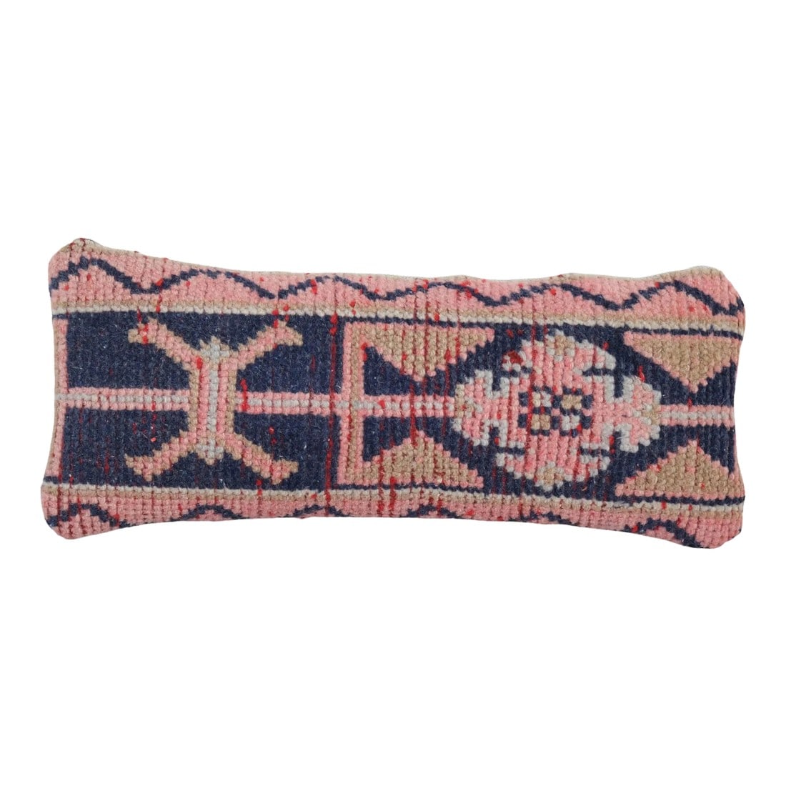 Turkish Rug Pillow Cover: Turkish Rug Pillow Cover Elevate your home decor with these exquisite 8" x 20" pillow covers crafted from authentic vintage Turkish rugs, handwoven in the 1960s. The rich and vibrant woolen colors