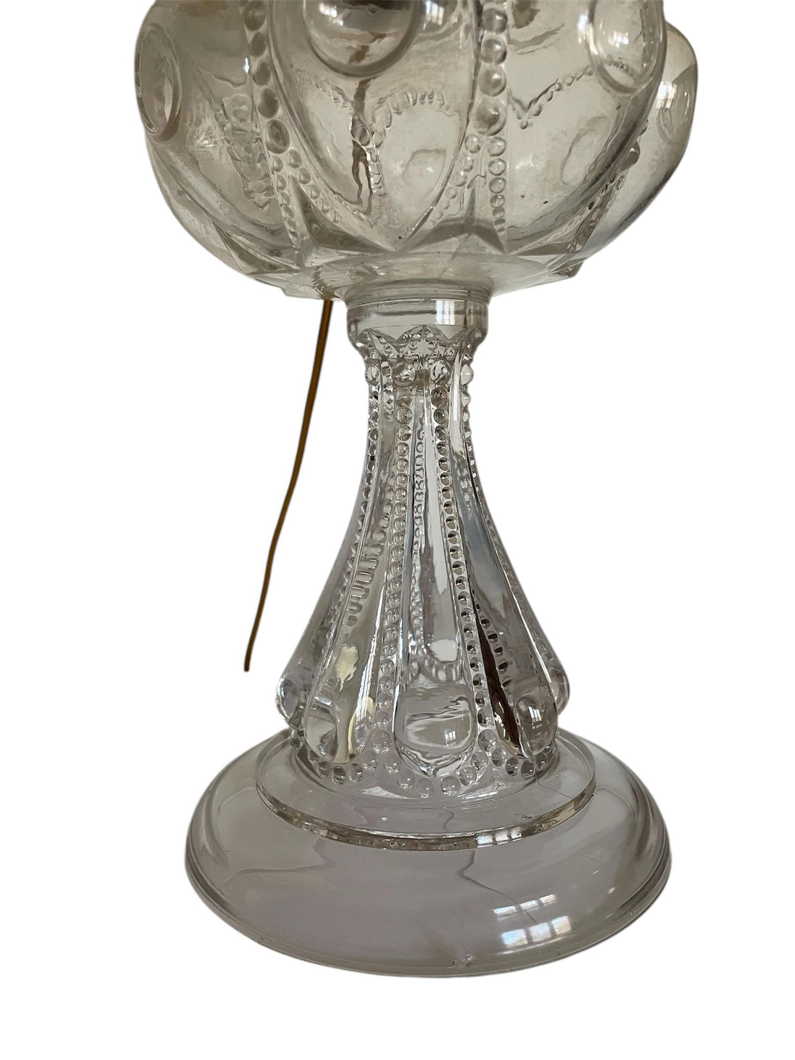 Vintage 1950s Glass Lantern - 5