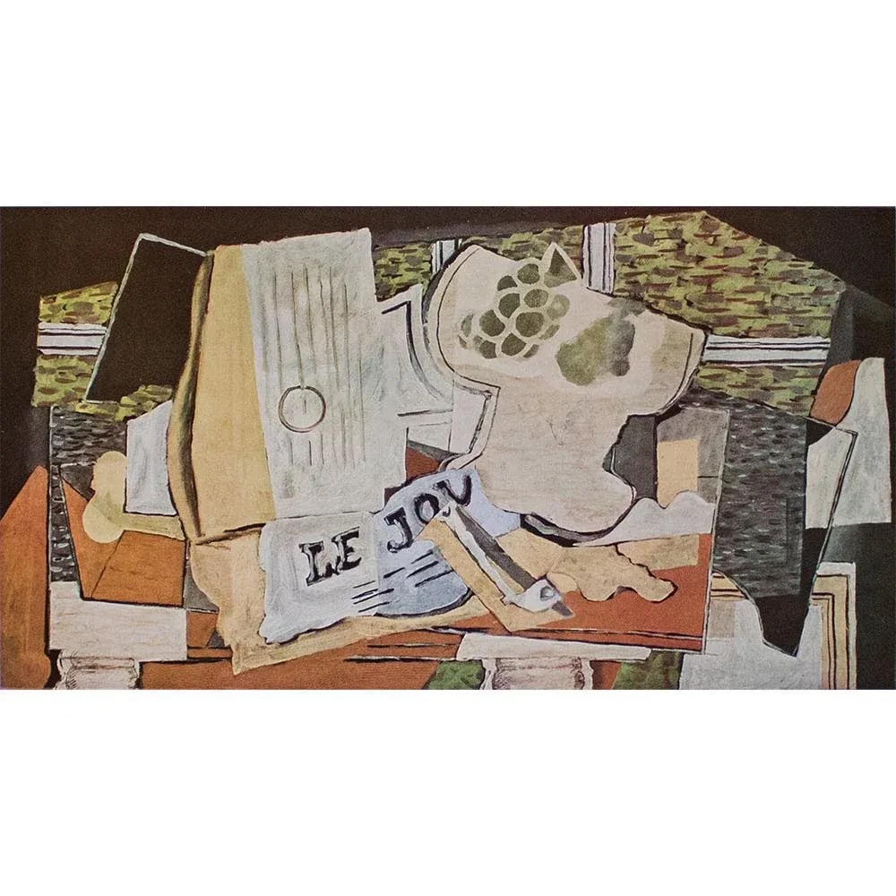 1940s After Georges Braque "Le Journal", First Edition Period Full-Color Print - 6