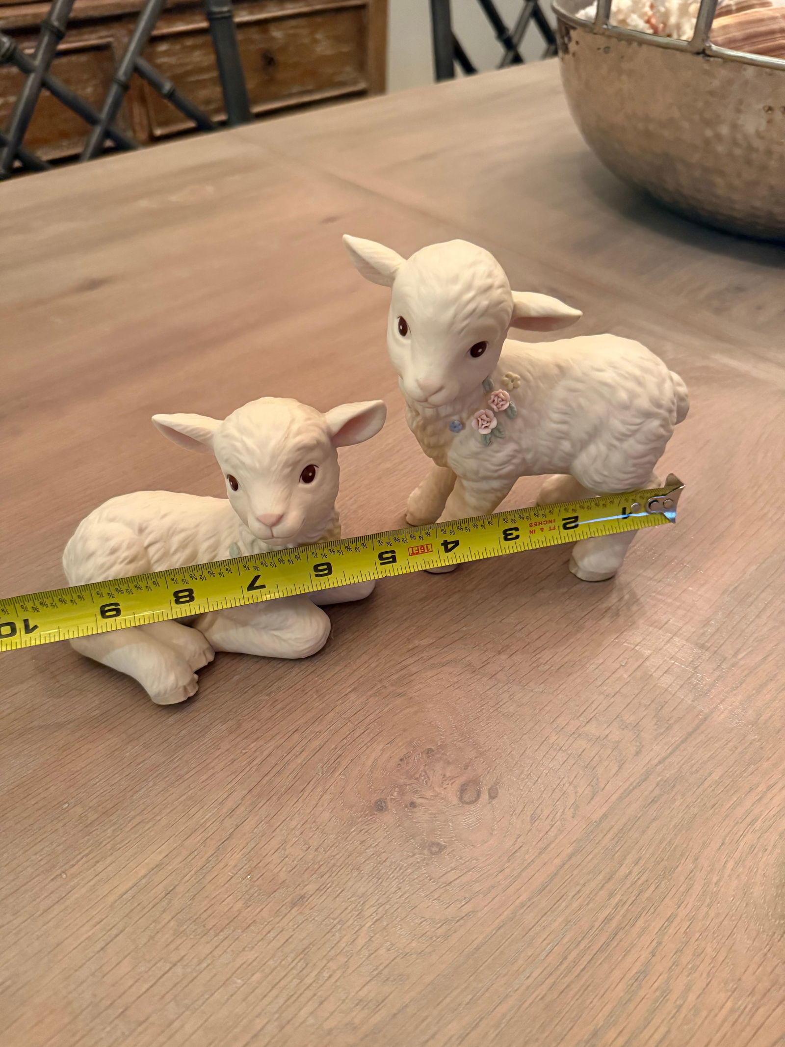 Two Little Lambs Vintage Figures - 12