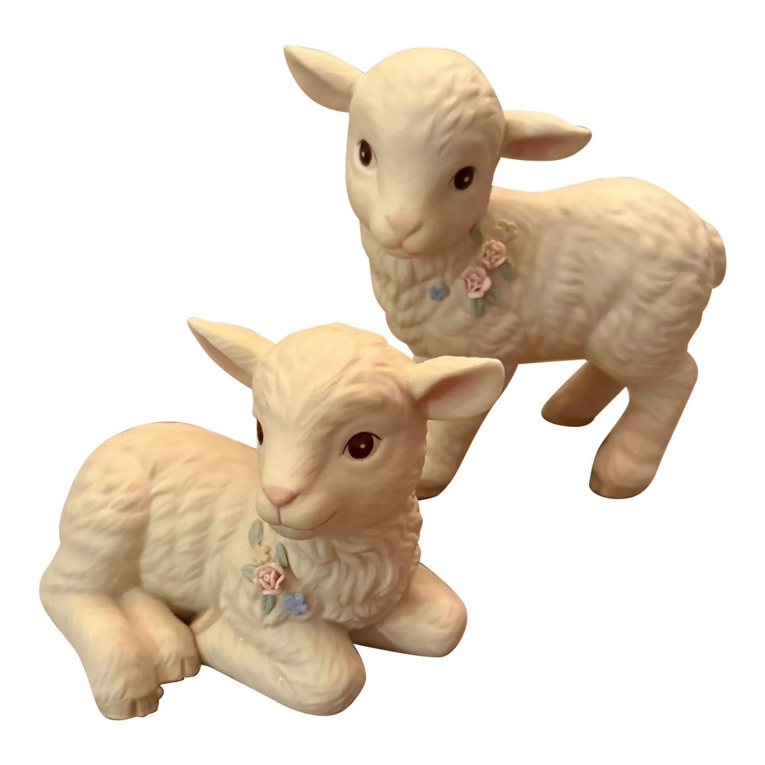 Two Little Lambs Vintage Figures (1 of 12)