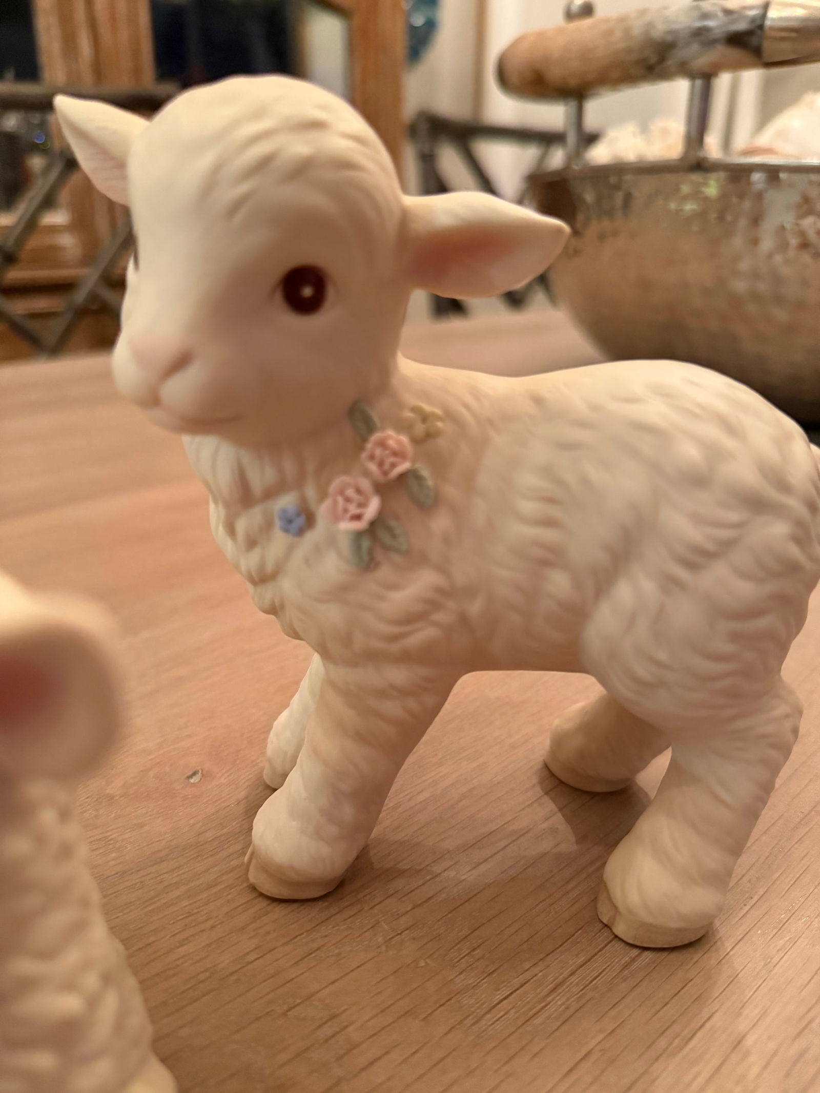 Two Little Lambs Vintage Figures - 5