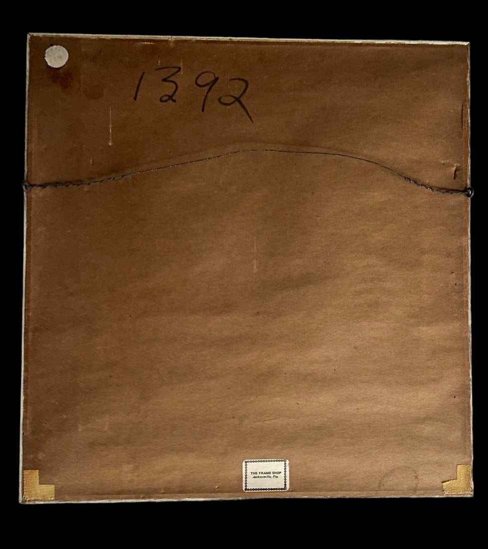 Vintage Handmade 1970s Strawberry, Lemon and Daisy Needlepoint Wallhanging in White Wood Frame - 6