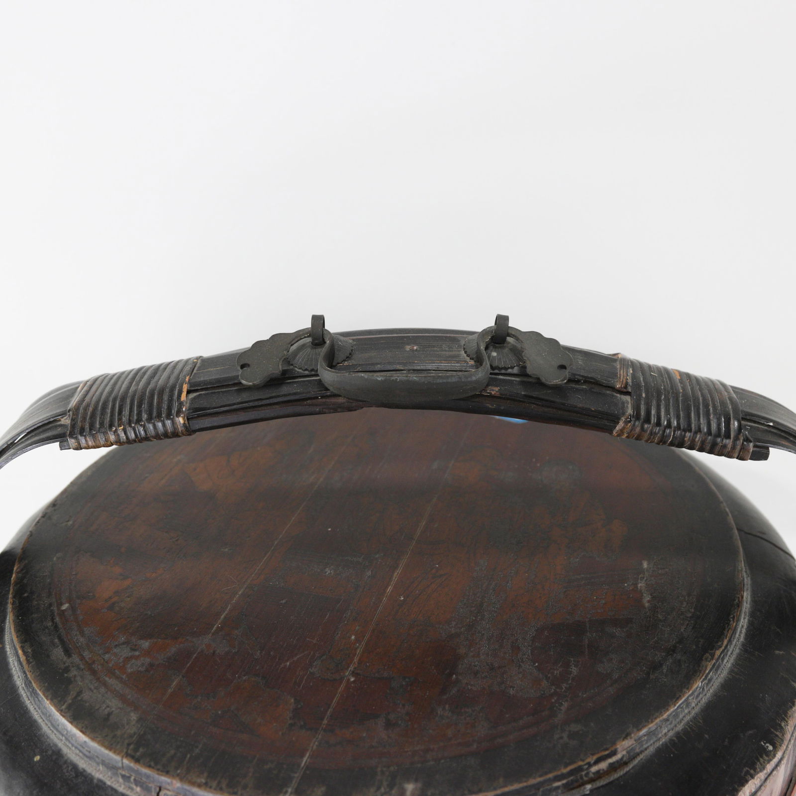 Chinese Wooden & Bamboo Handcrafted Wedding Basket "“ Multi-Tiered Carrier - 9