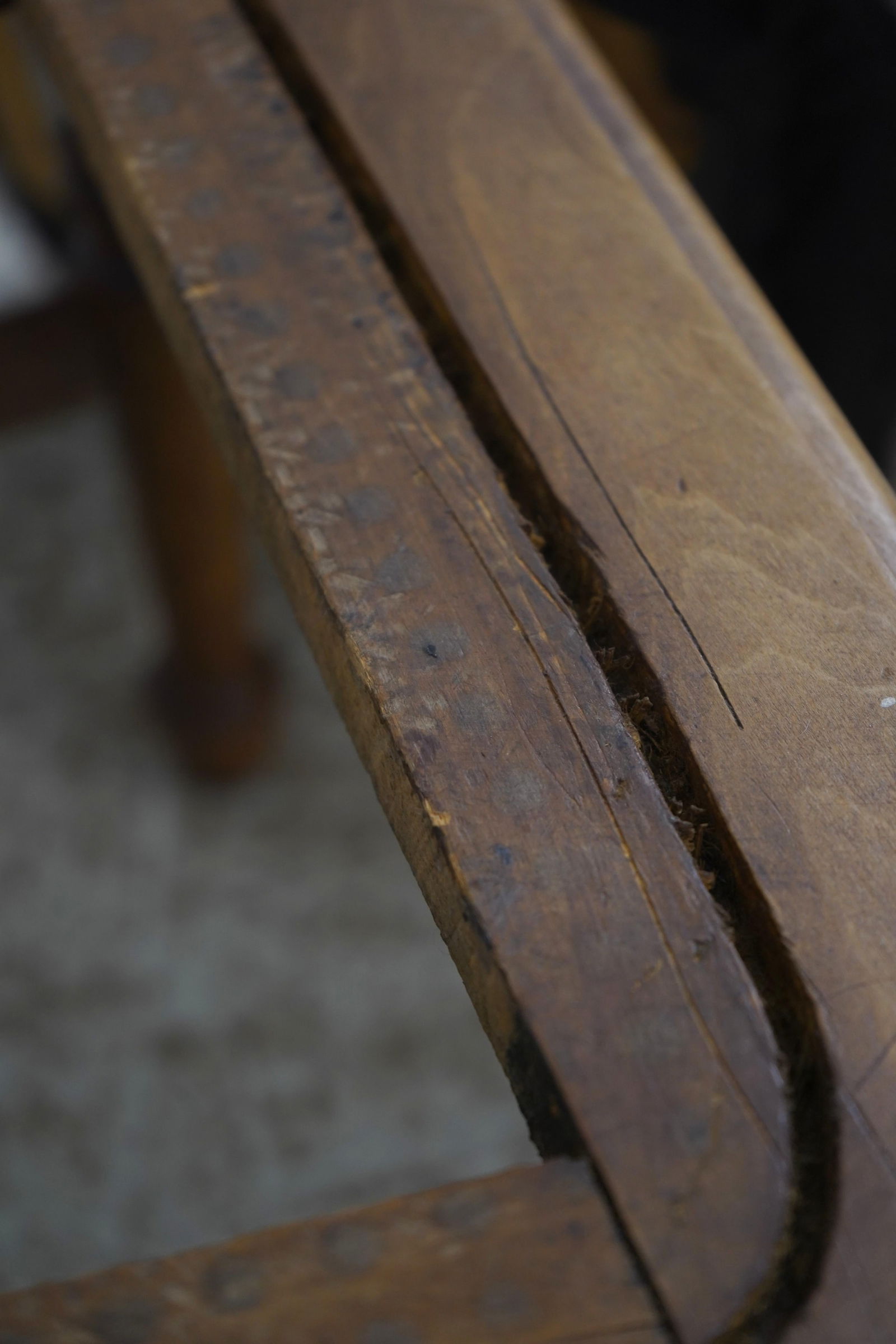 Diminutive Childs Size Walnut Needlepoint Chair - 11