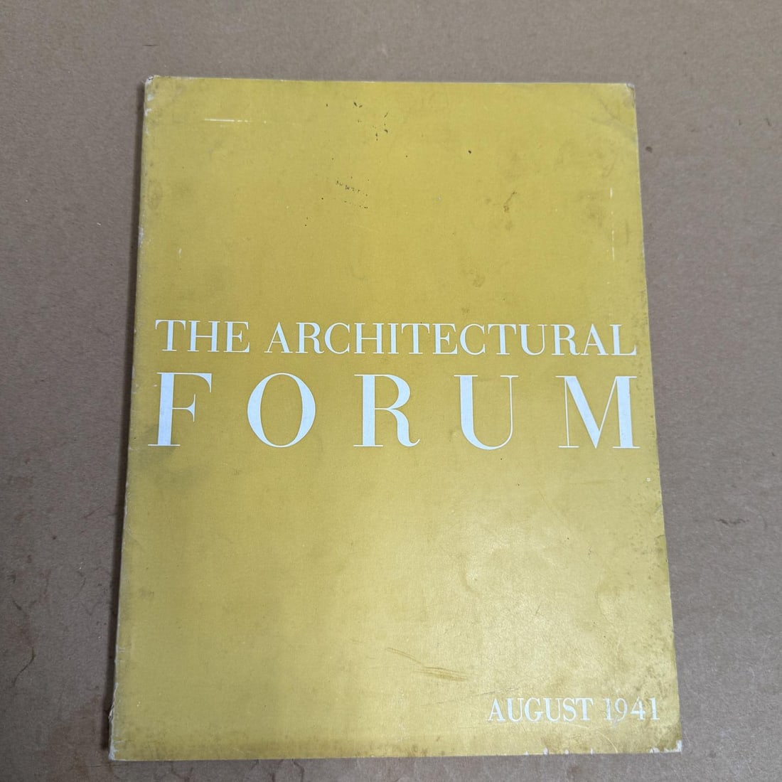 The Architectural Forum August 1941 Magazine Time Inc - 2