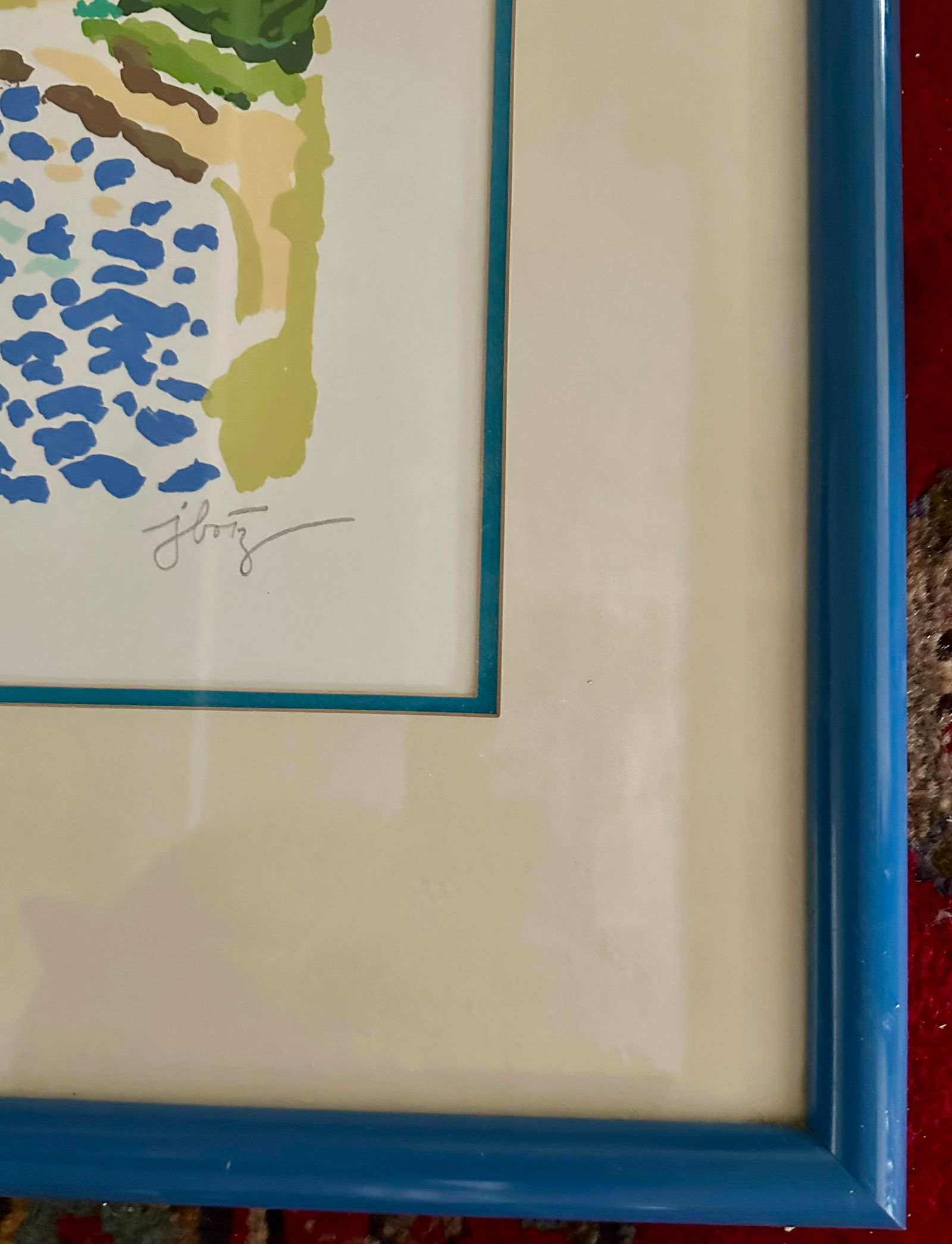 1970s John Botz Signed Original Lithograph Seaside - 4