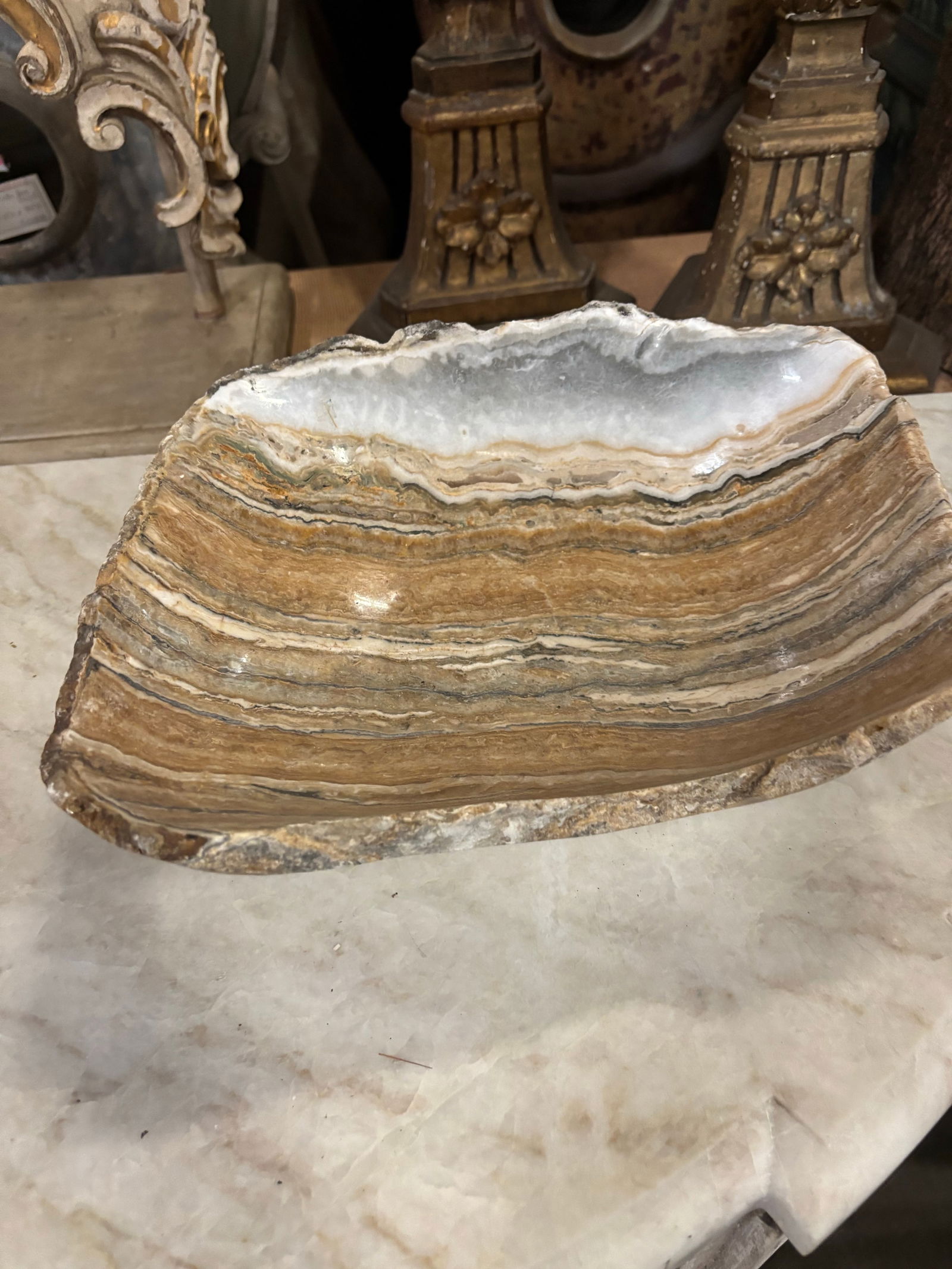 Late 20th Century Onyx Bowl - 2