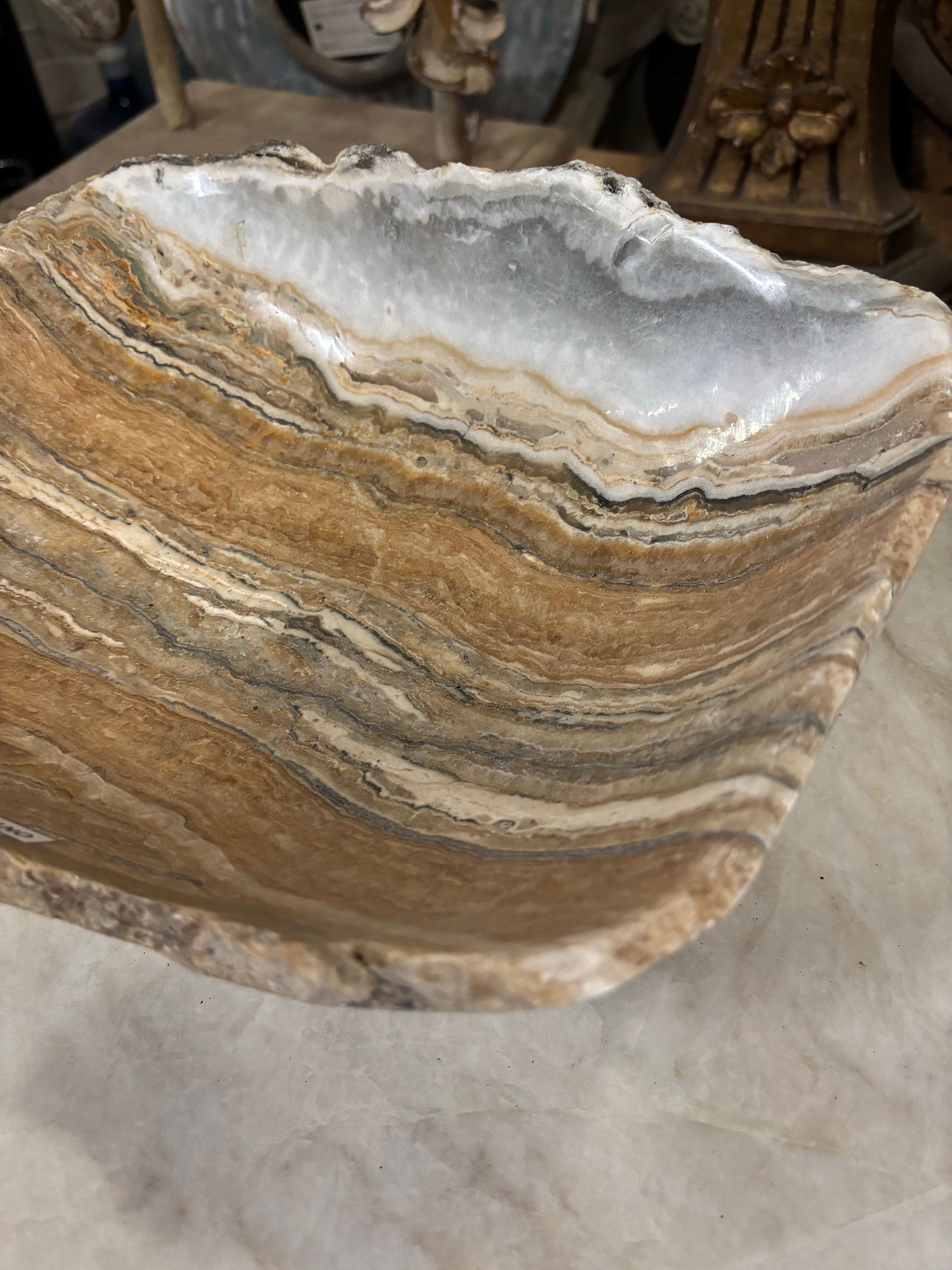 Late 20th Century Onyx Bowl - 3