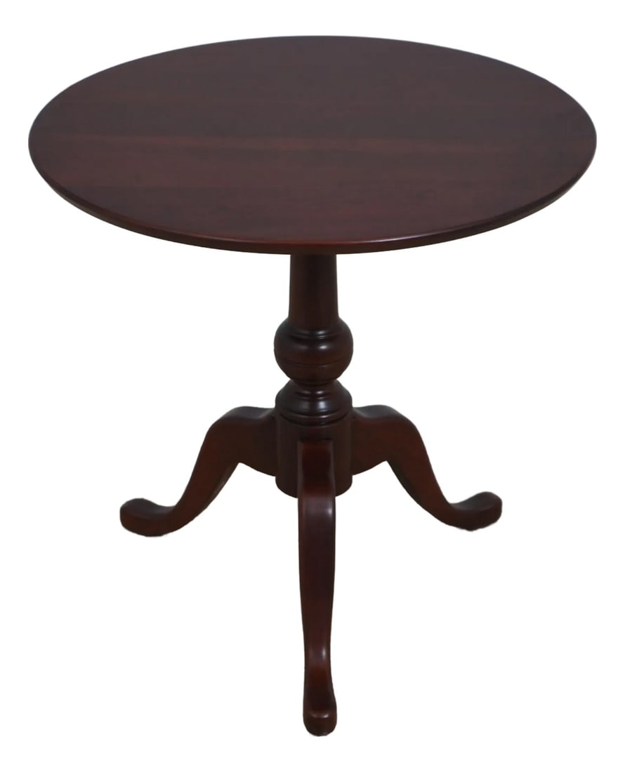 Pennsylvania House Cherry Tilt Top Occasional Table (1 of 12)