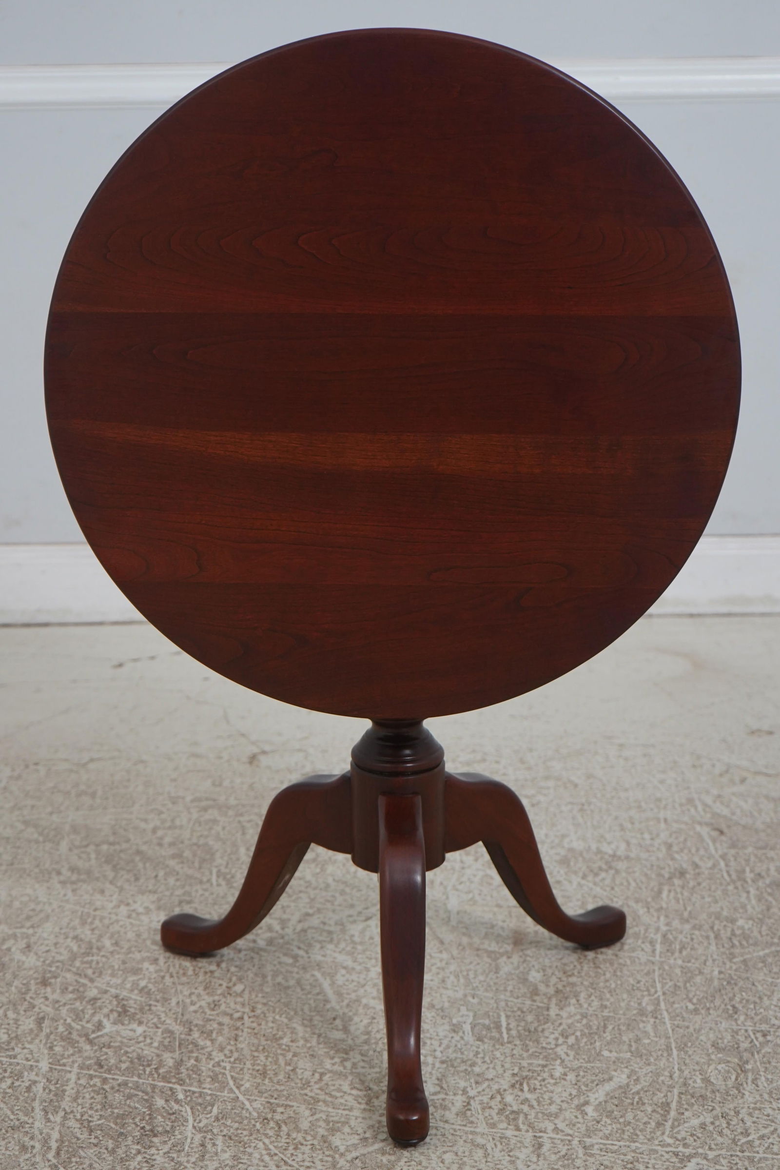 Pennsylvania House Cherry Tilt Top Occasional Table - 3
