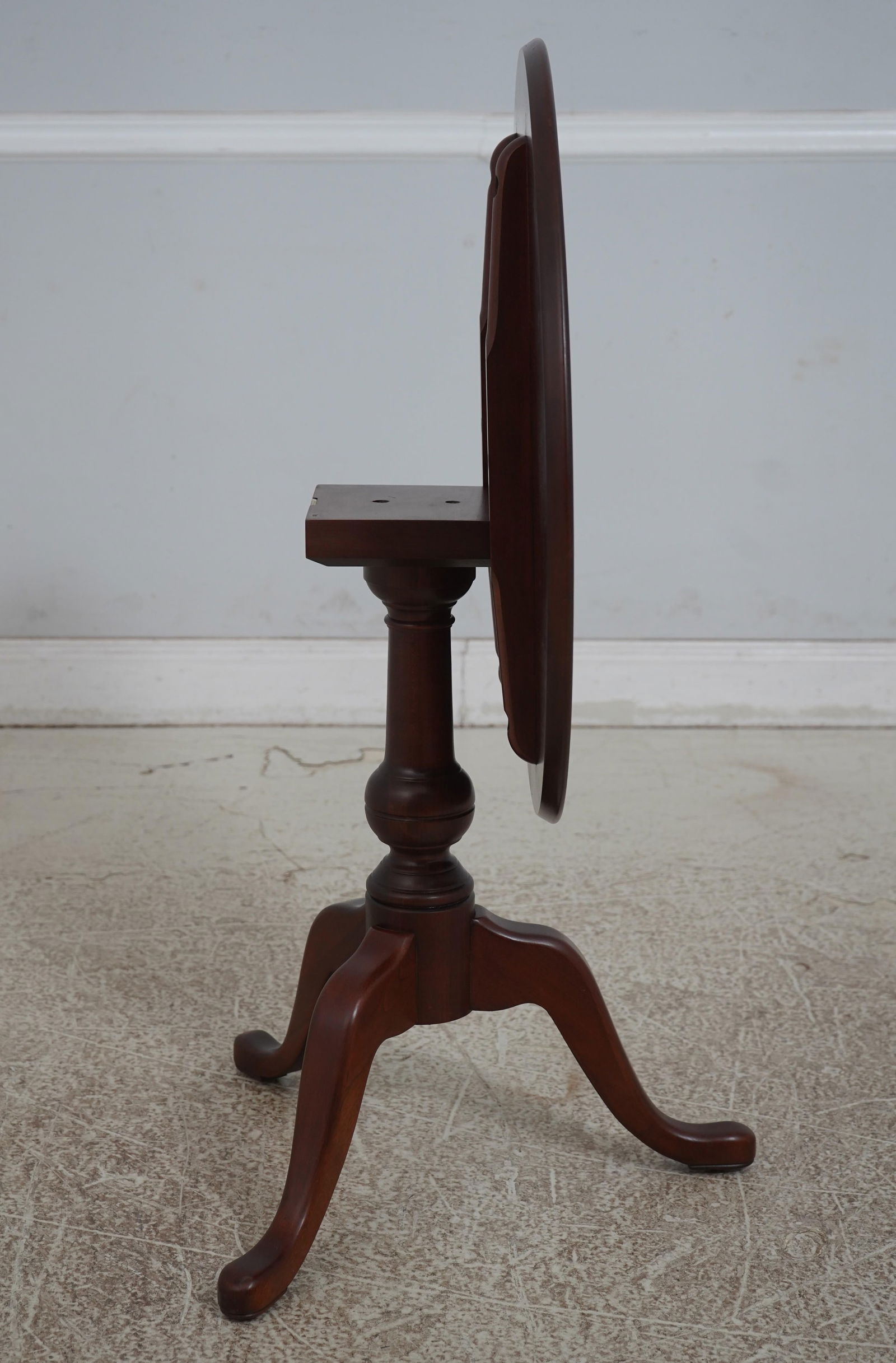 Pennsylvania House Cherry Tilt Top Occasional Table - 7