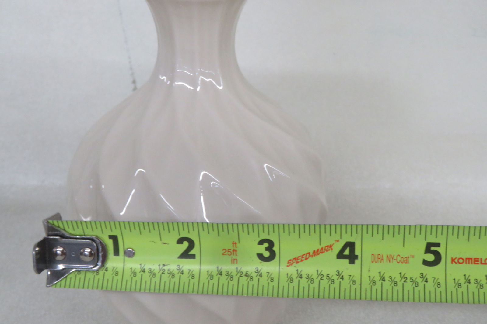 Lenox Richmond Swirl Pattern Ivory Ceramic With Gold Rim Bud Vase 4404b - 8