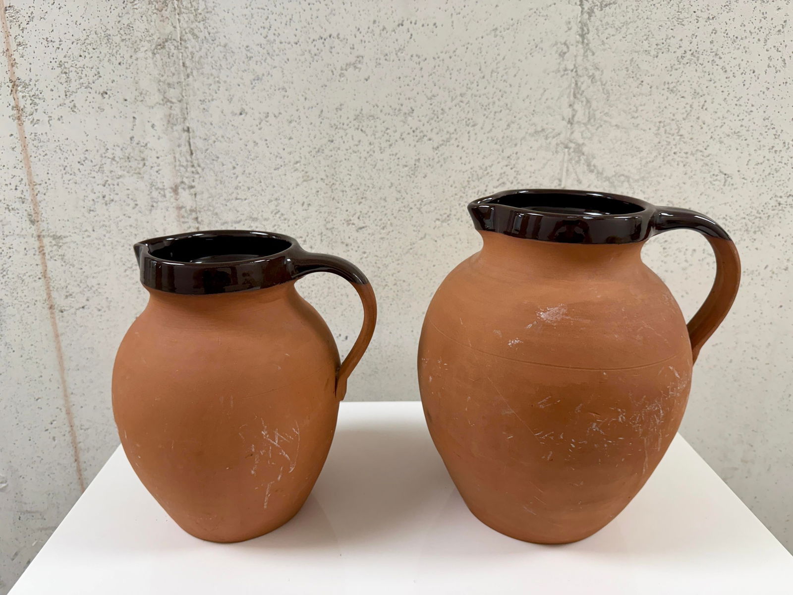 Royal Barum Ware Pitchers, Set of 2 - 6