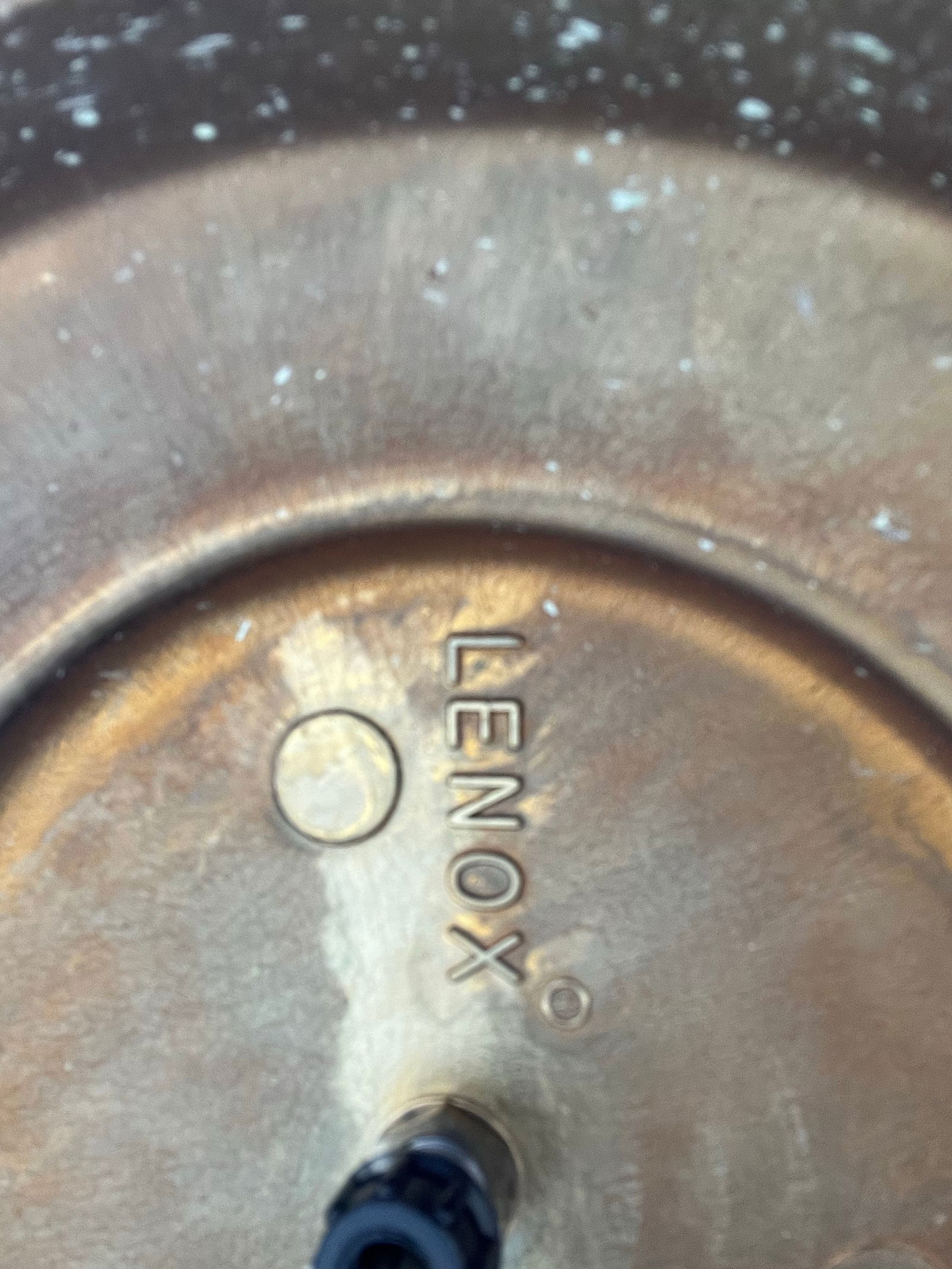 Vintage Lennox Creamwear Table Lamp With Shade - 10