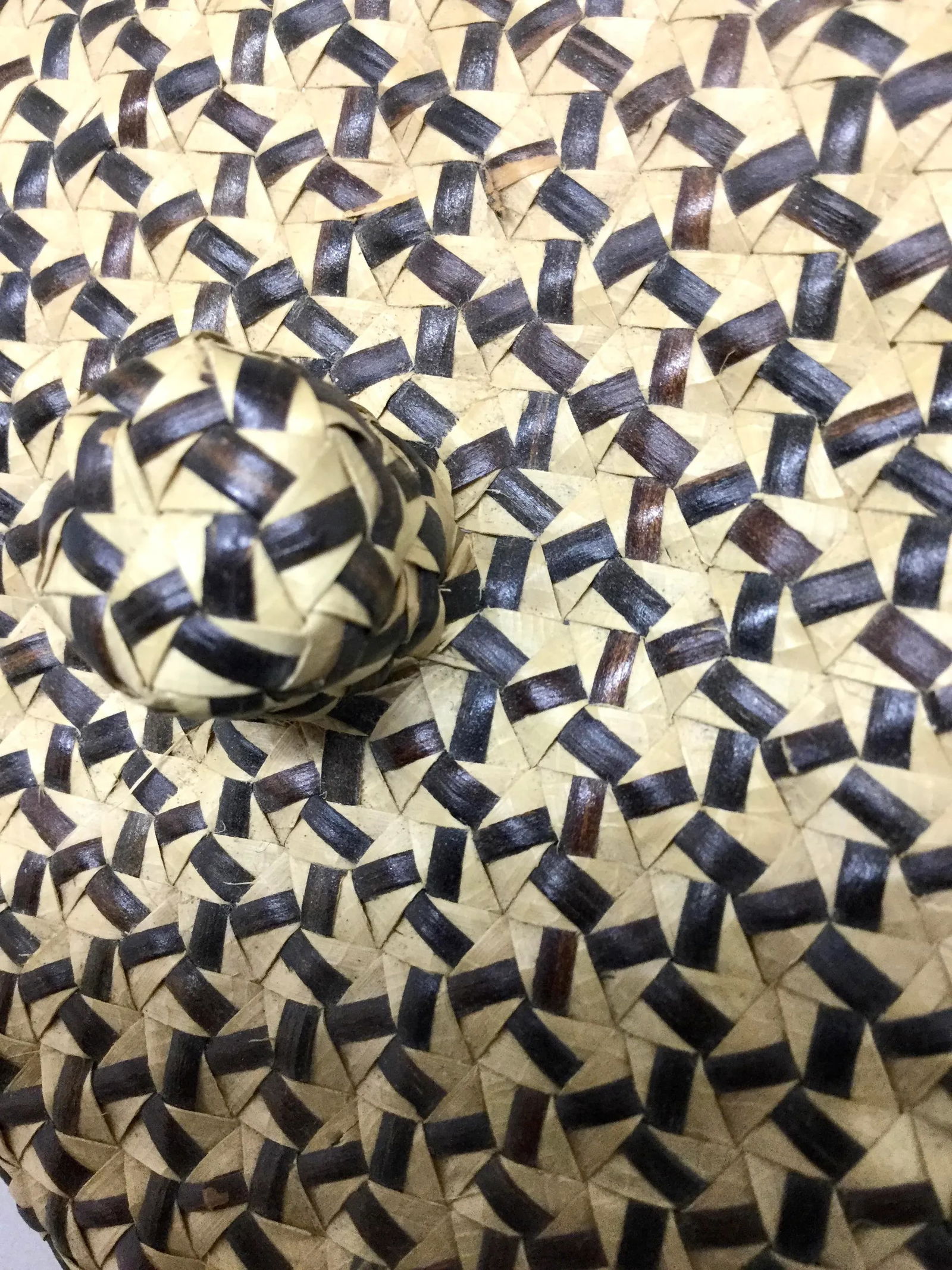 Vintage Covered Lidded Basket Box Circa 1890s - 10